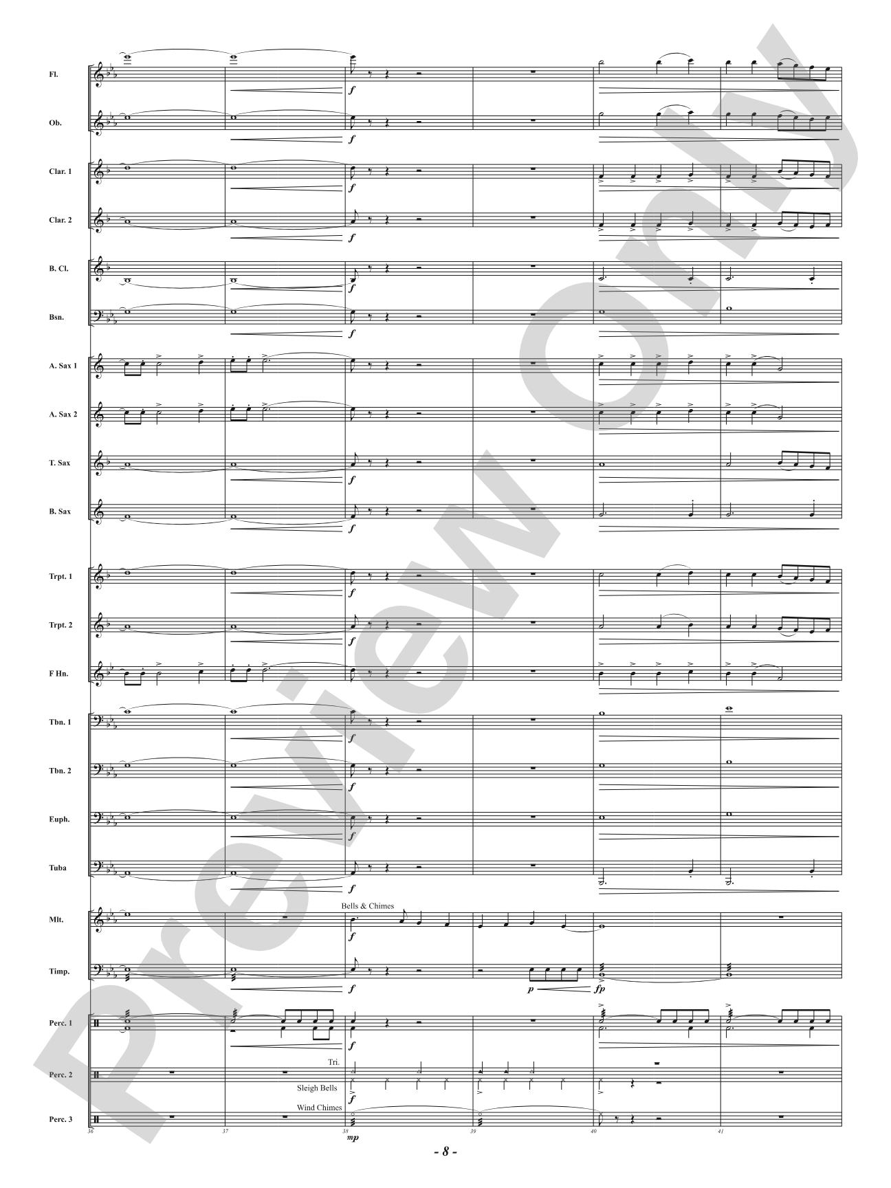 Up on the Hip-Hop House Top: Concert Band Conductor Score & Parts