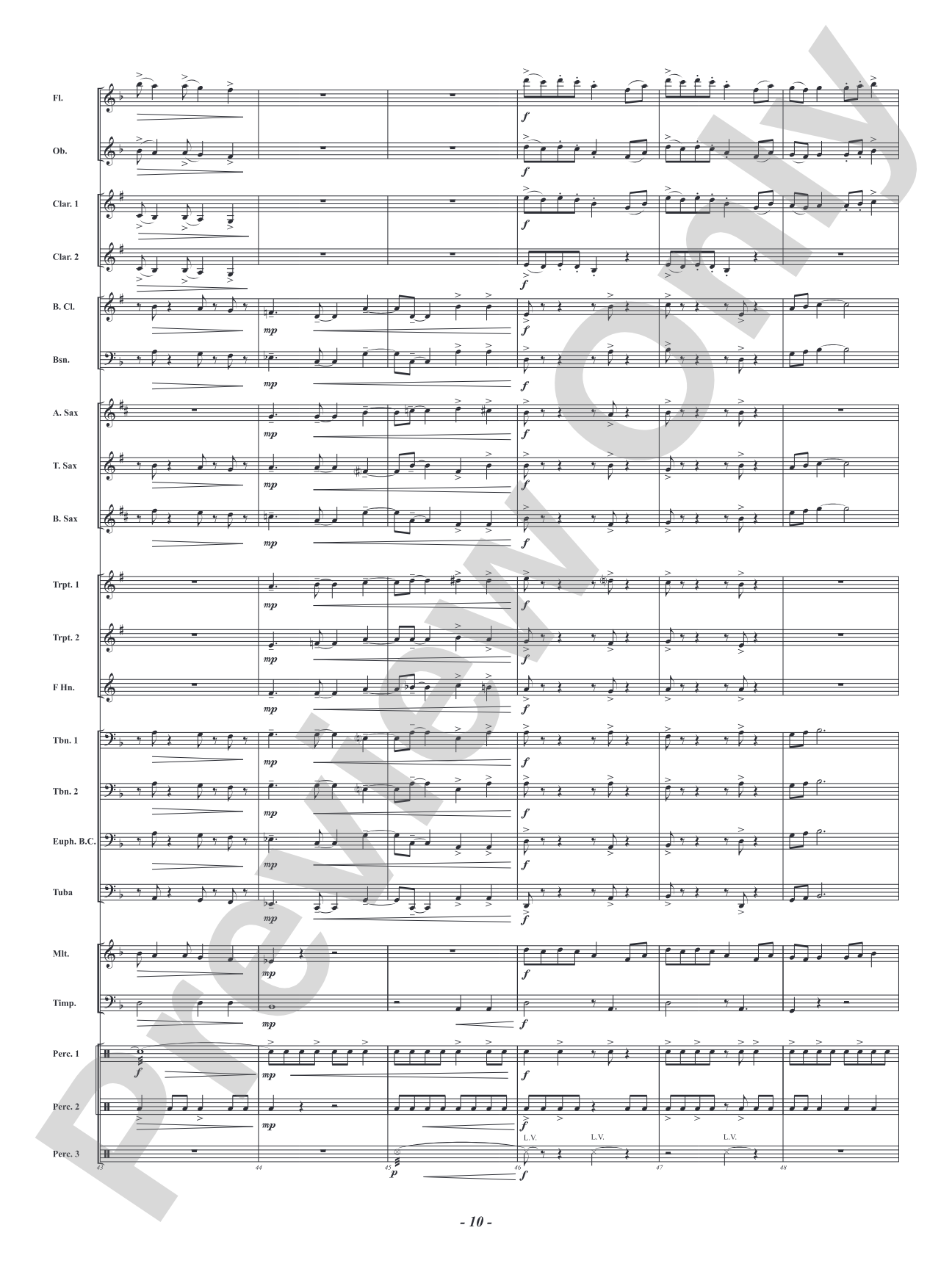 Adventures in Rhythm: Concert Band Conductor Score & Parts