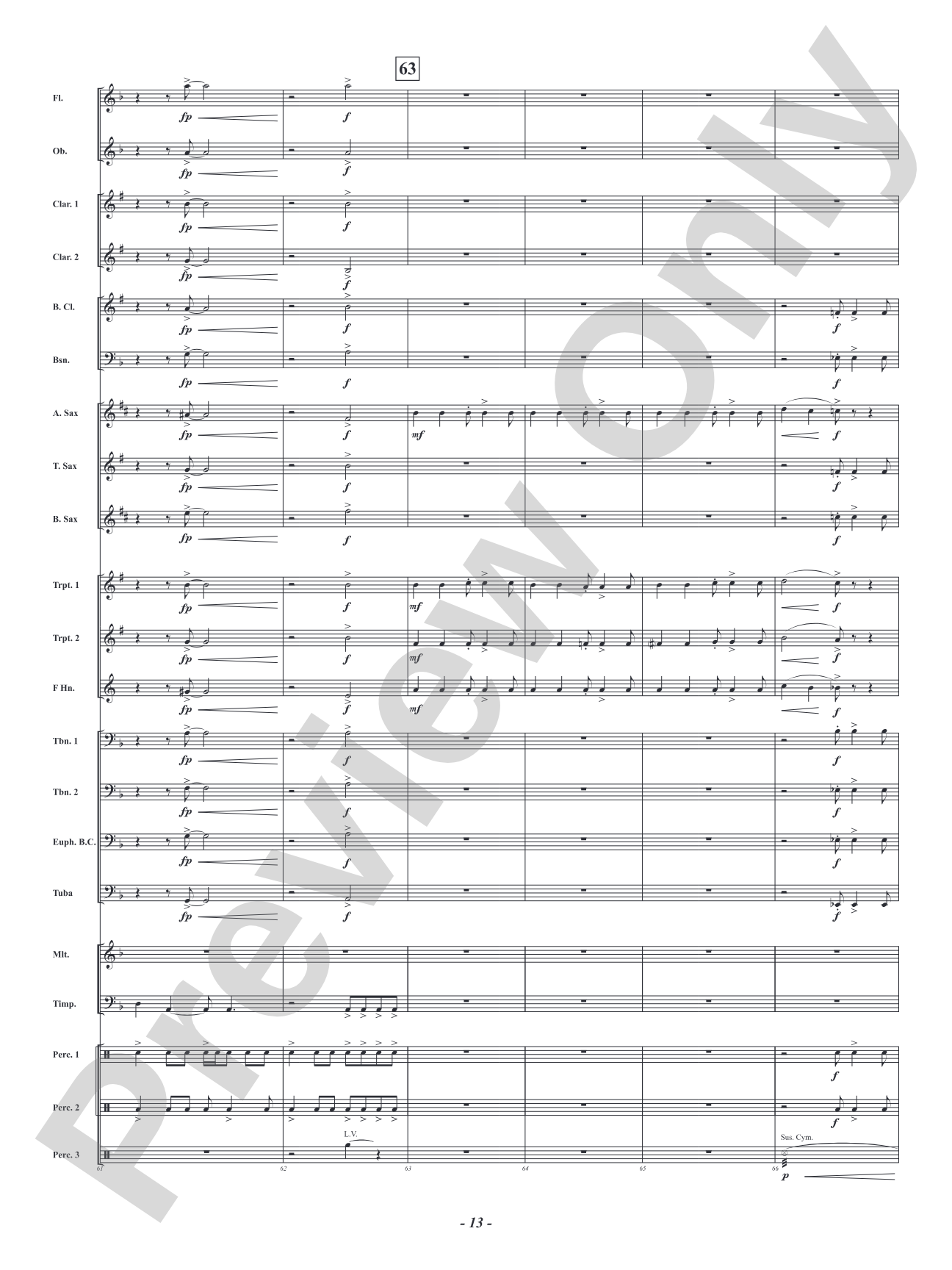 Adventures in Rhythm: Concert Band Conductor Score & Parts