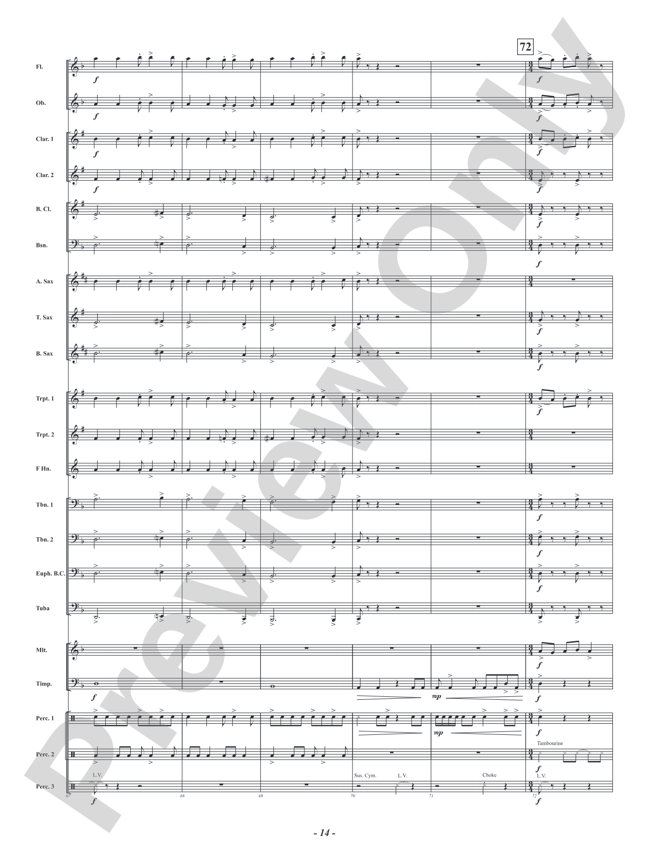 Adventures in Rhythm: Concert Band Conductor Score & Parts