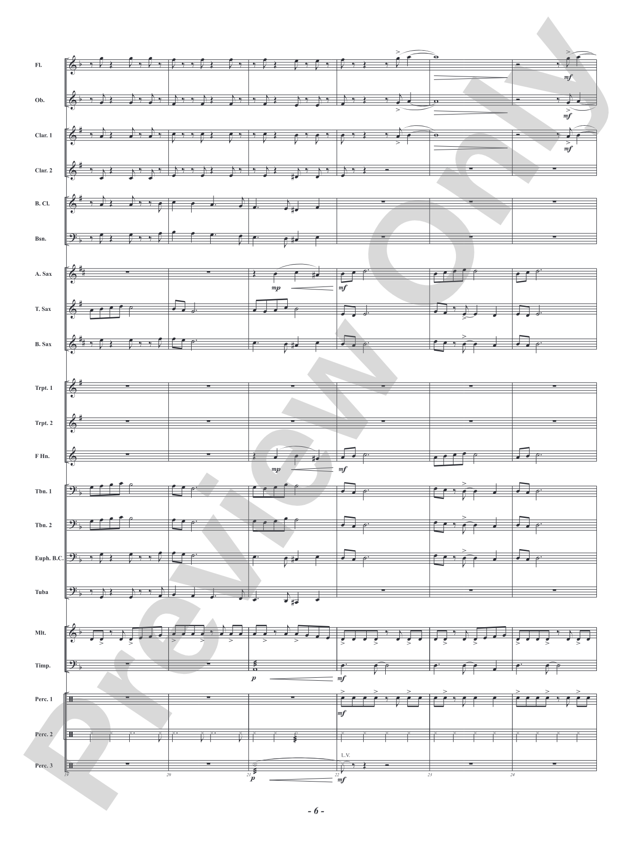 Adventures in Rhythm: Concert Band Conductor Score & Parts