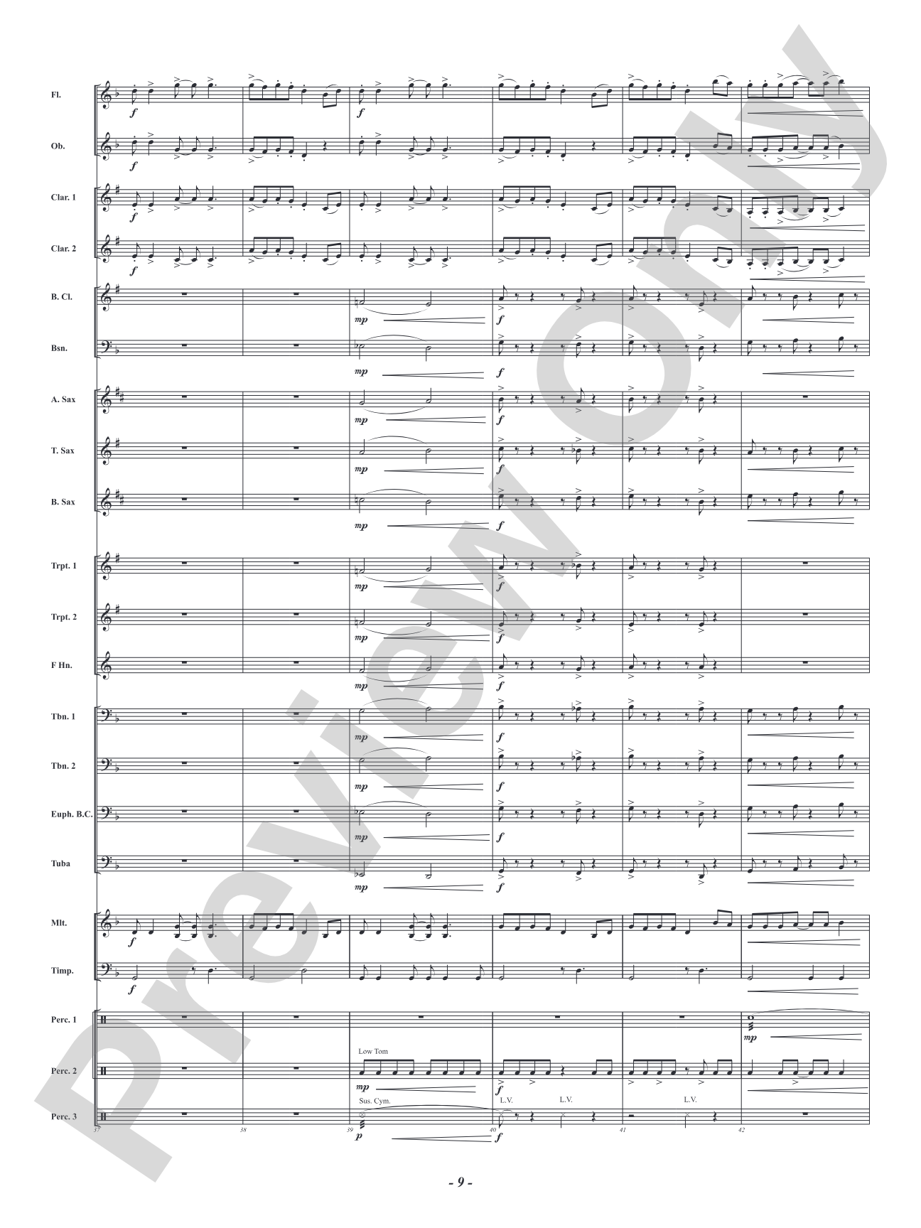 Adventures in Rhythm: Concert Band Conductor Score & Parts