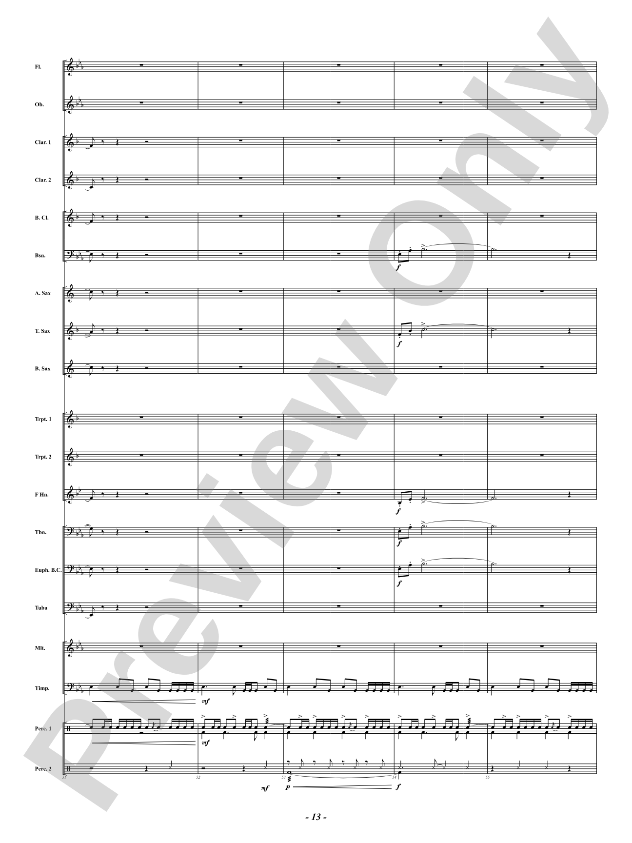 Wheeler, 1858: Concert Band Conductor Score & Parts