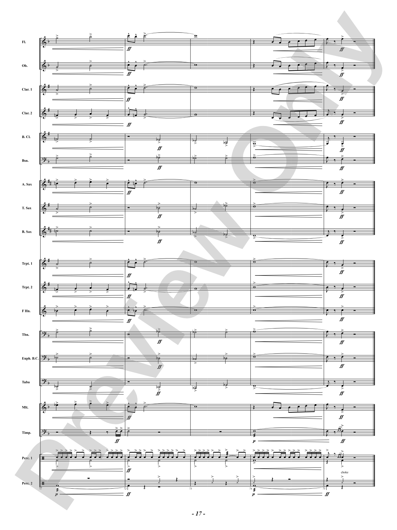 Wheeler, 1858: Concert Band Conductor Score & Parts