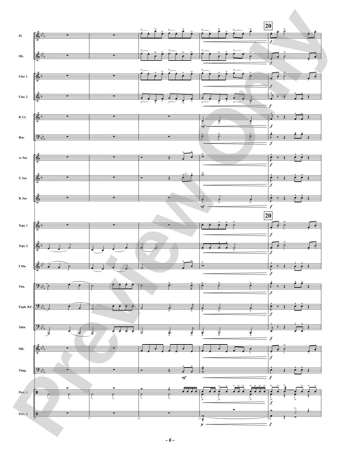 Wheeler, 1858: Concert Band Conductor Score & Parts