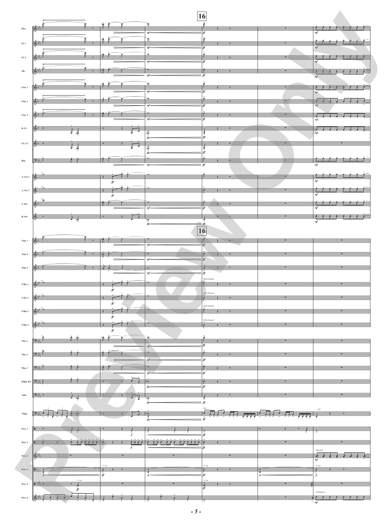 High Vibration: Concert Band Conductor Score & Parts
