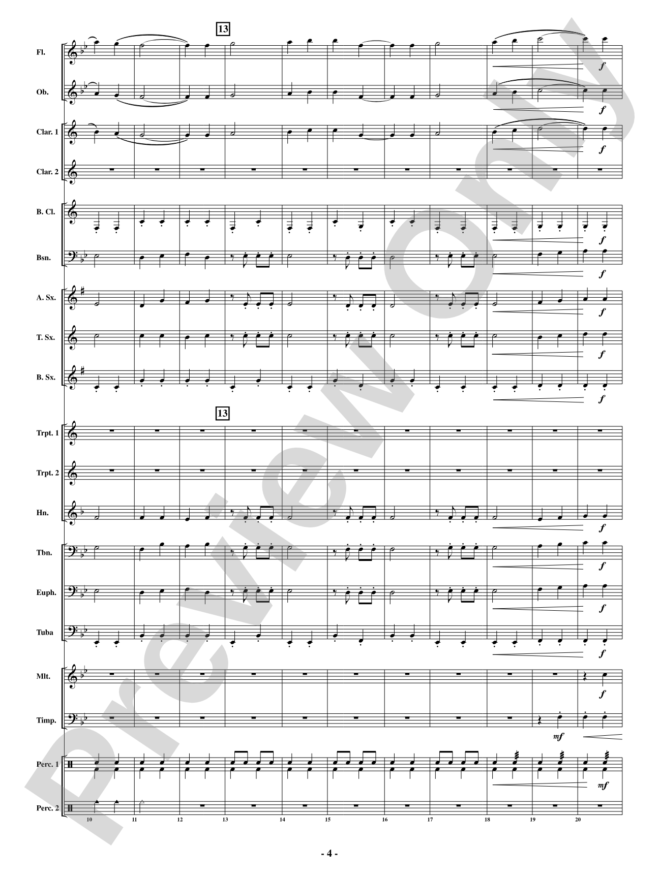 Ceremonious - Concert March: Concert Band Conductor Score & Parts