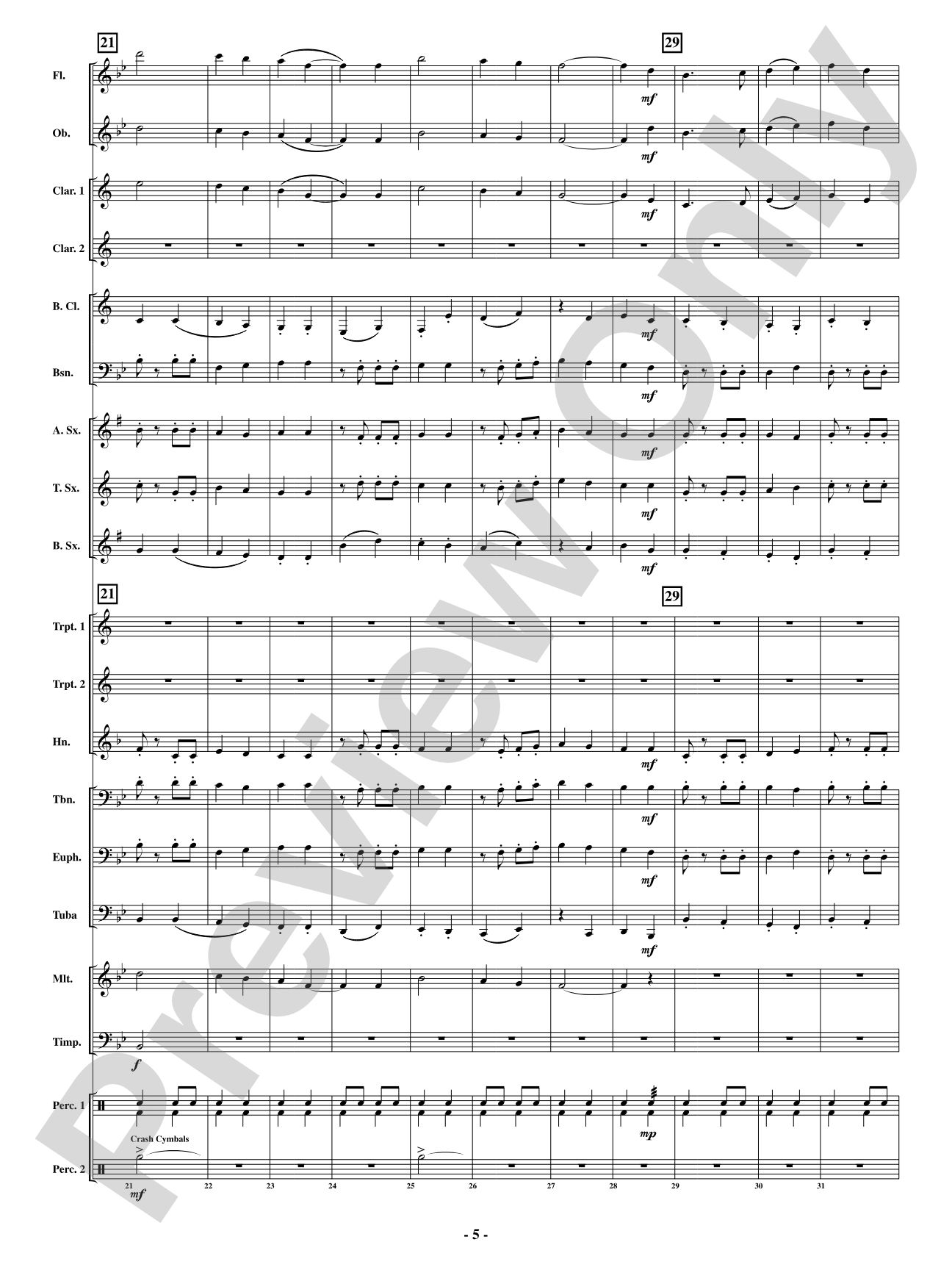 Ceremonious - Concert March: Concert Band Conductor Score & Parts