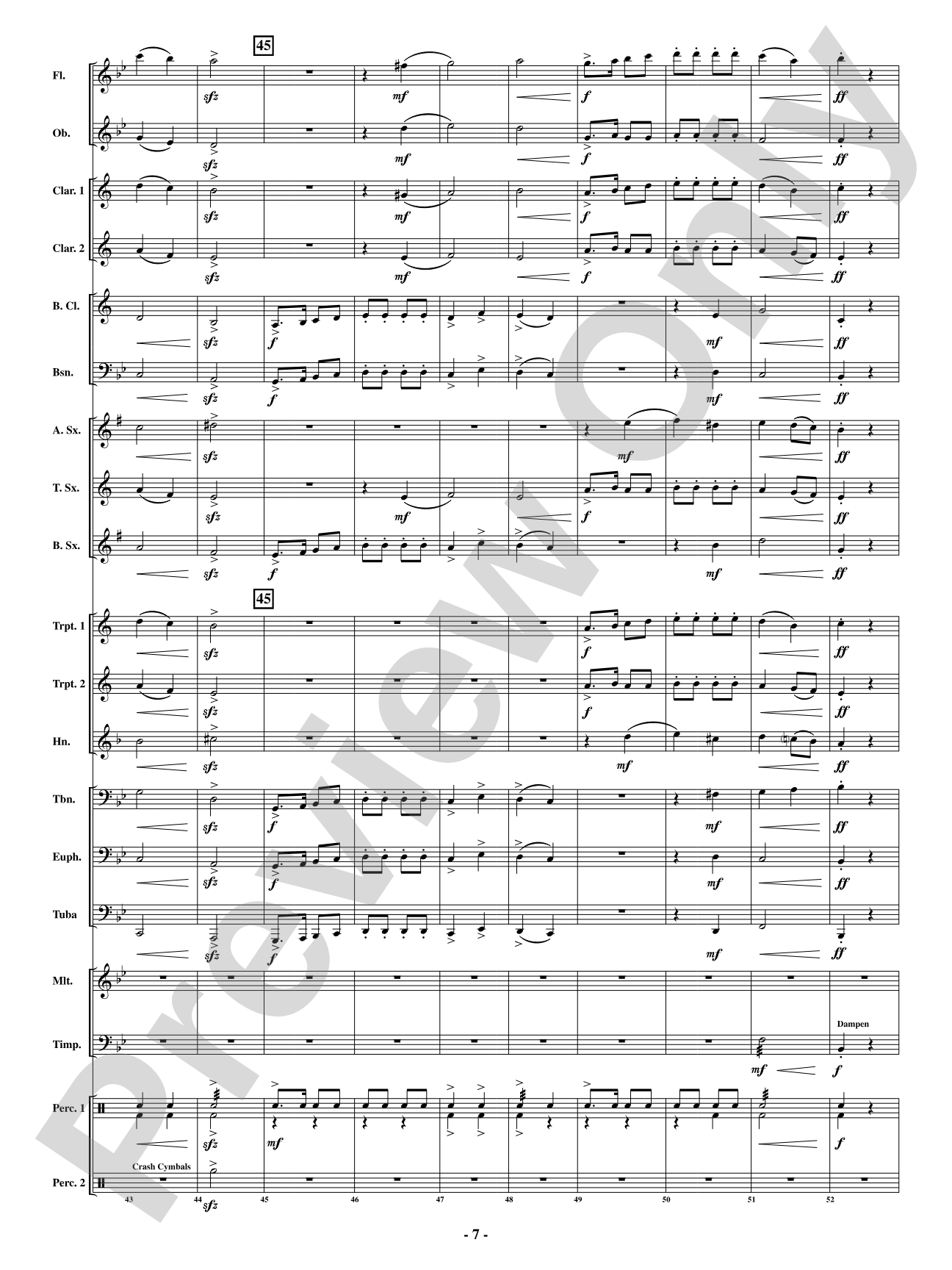 Ceremonious - Concert March: Concert Band Conductor Score & Parts