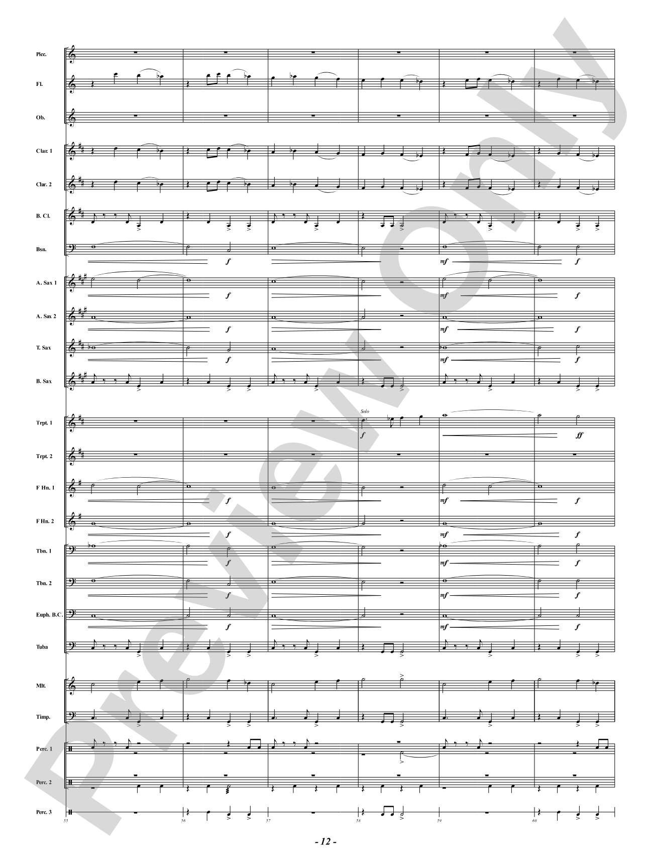 Arabia: Concert Band Conductor Score & Parts