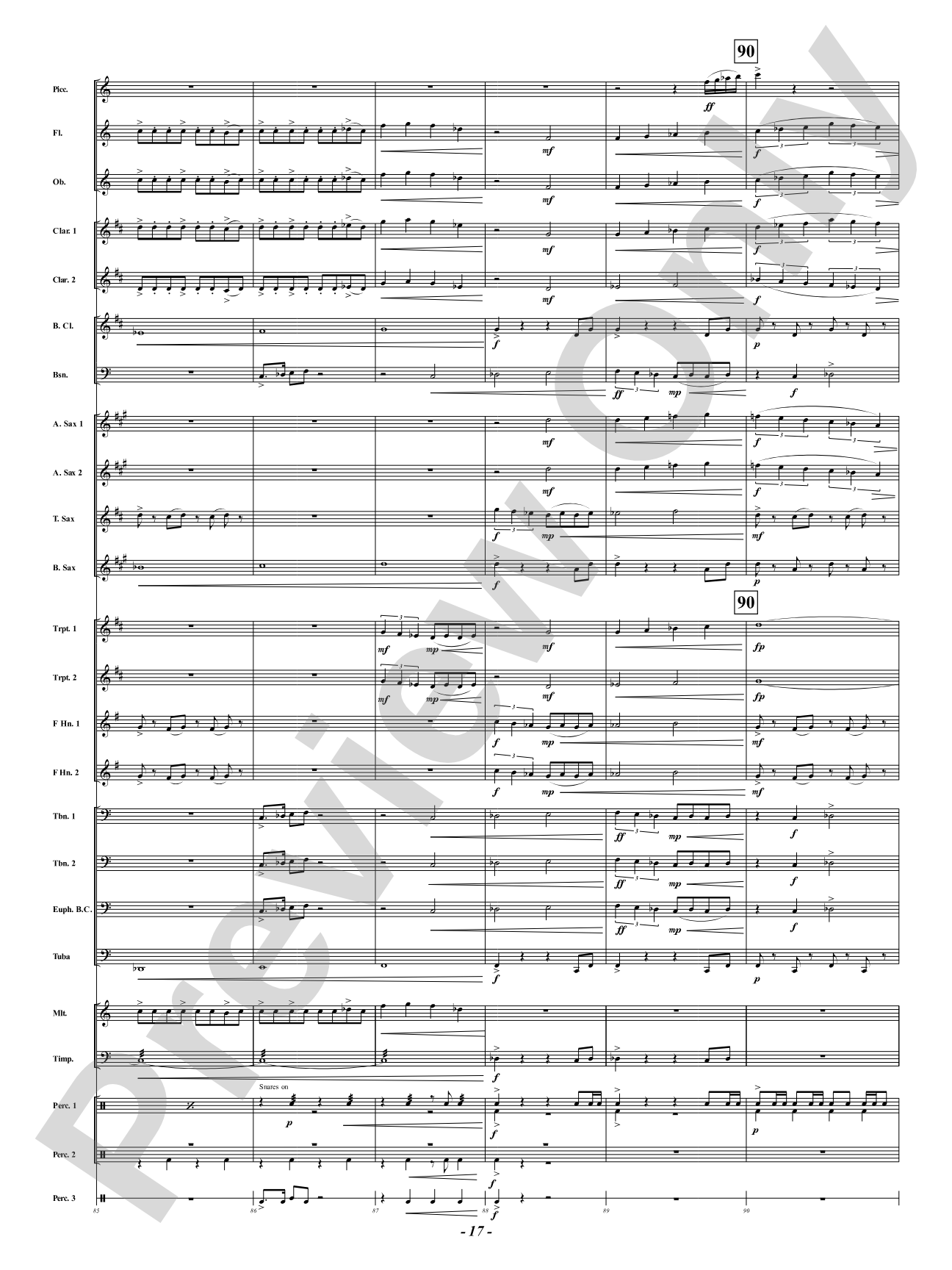 Arabia: Concert Band Conductor Score & Parts