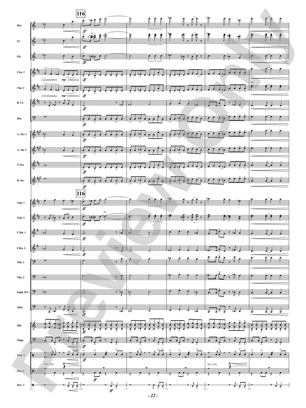 Arabia: Concert Band Conductor Score & Parts