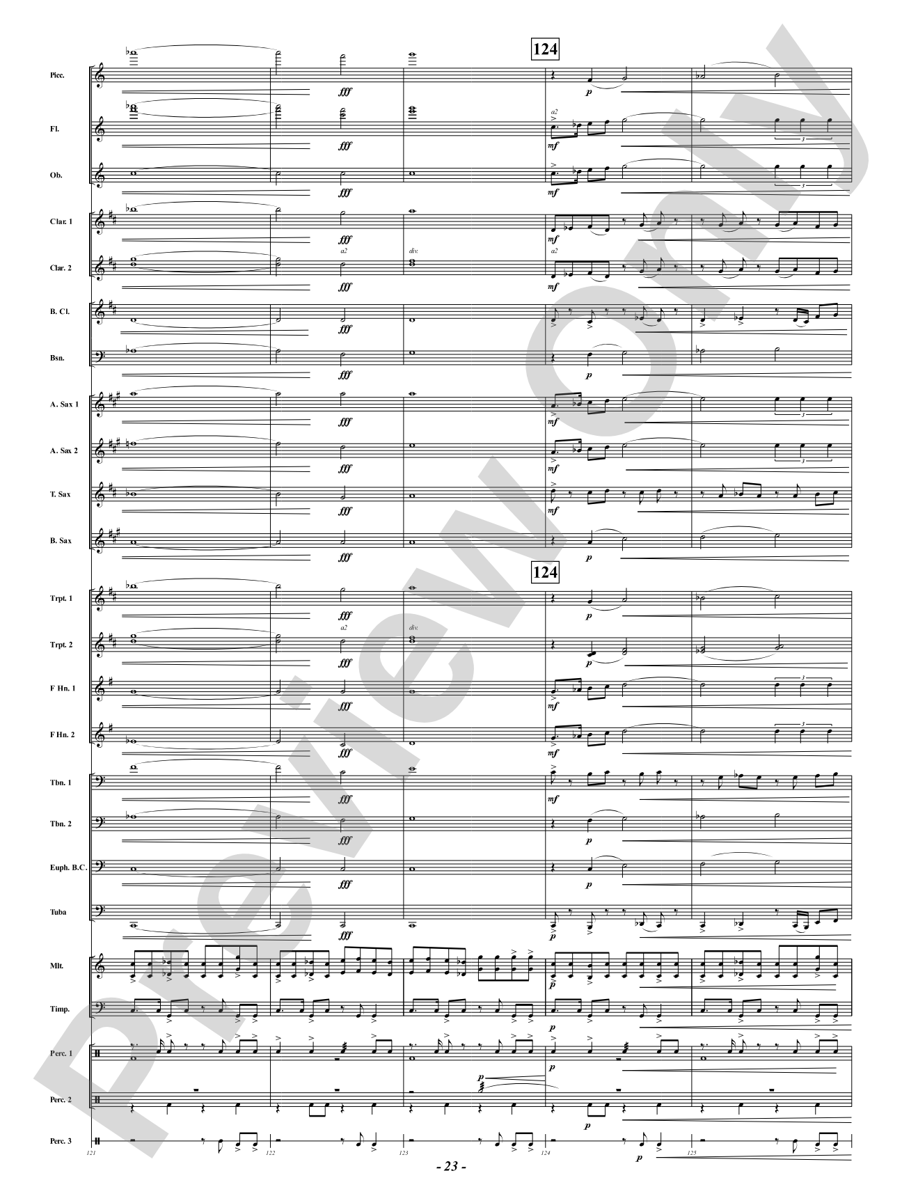 Arabia: Concert Band Conductor Score & Parts