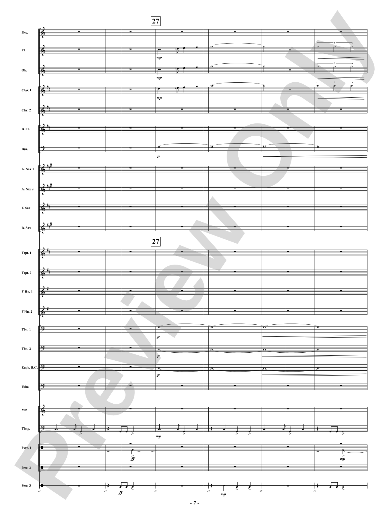 Arabia: Concert Band Conductor Score & Parts