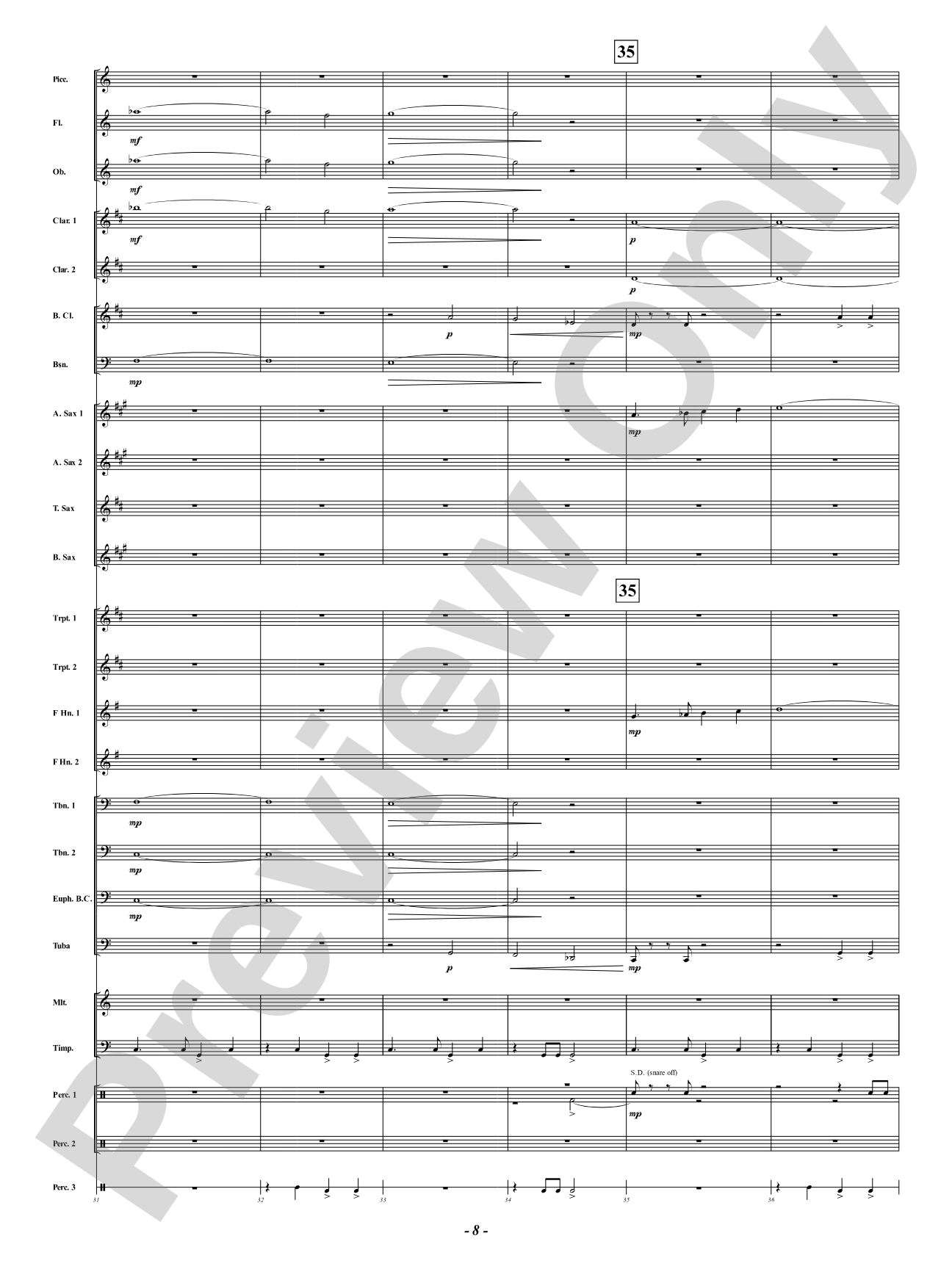 Arabia: Concert Band Conductor Score & Parts