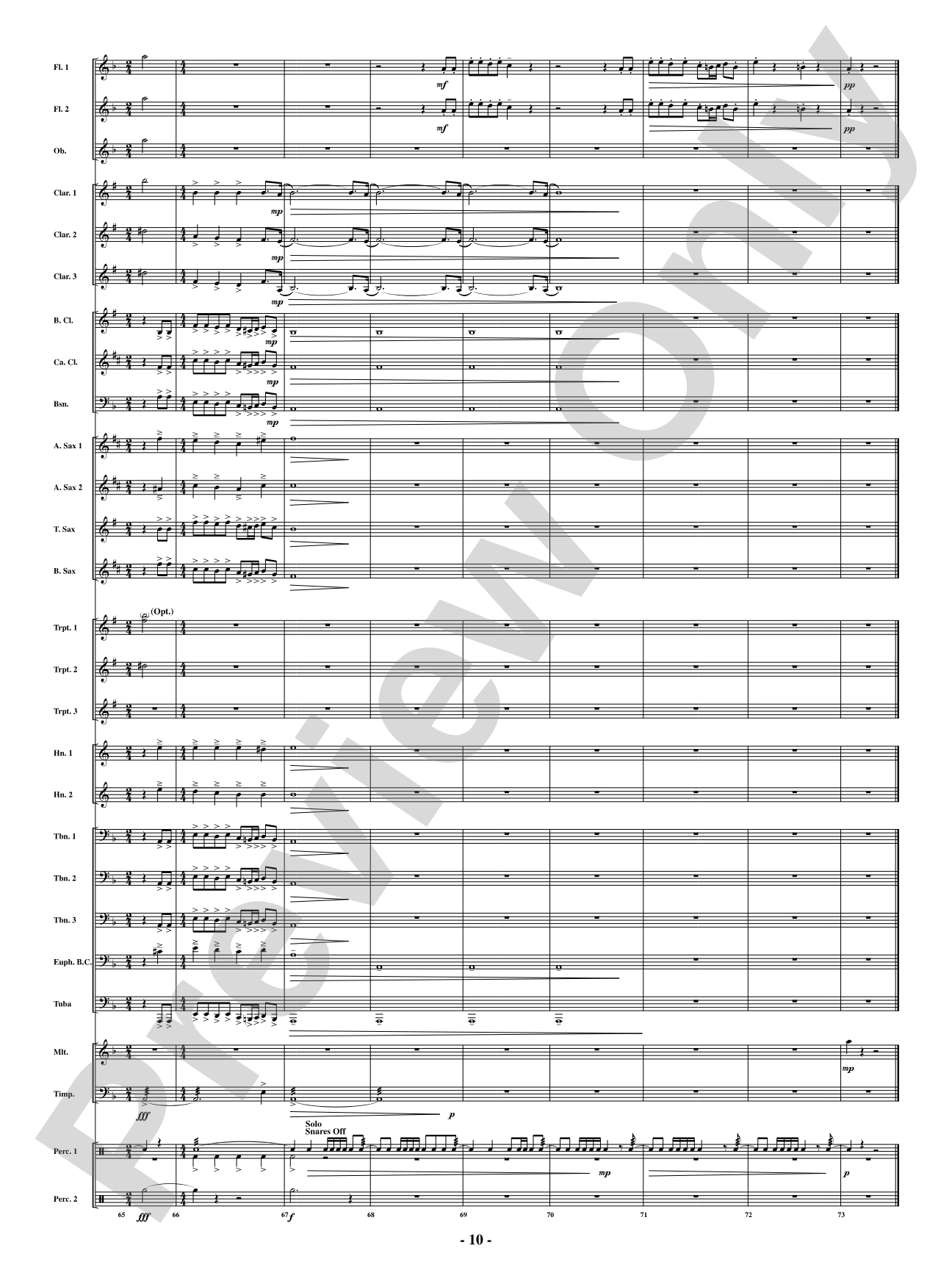 Patapan: Concert Band Conductor Score & Parts