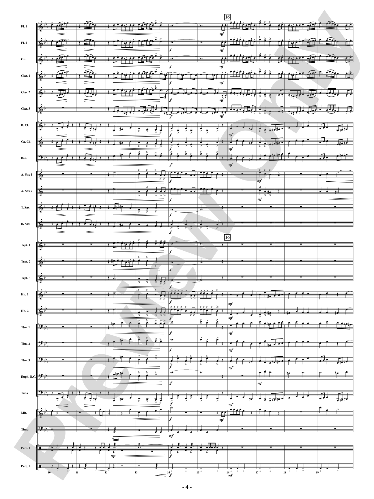 Patapan: Concert Band Conductor Score & Parts