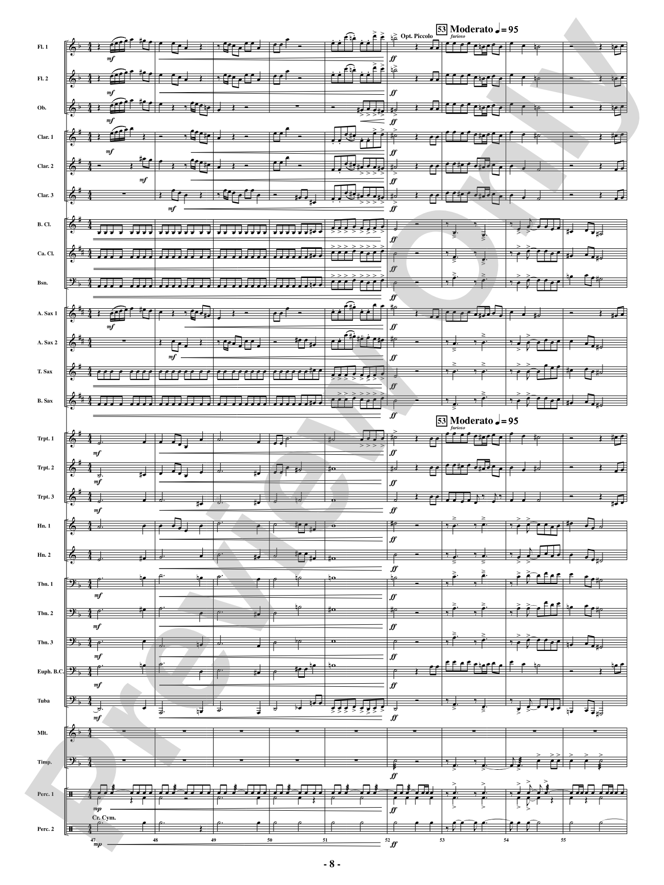 Patapan: Concert Band Conductor Score & Parts