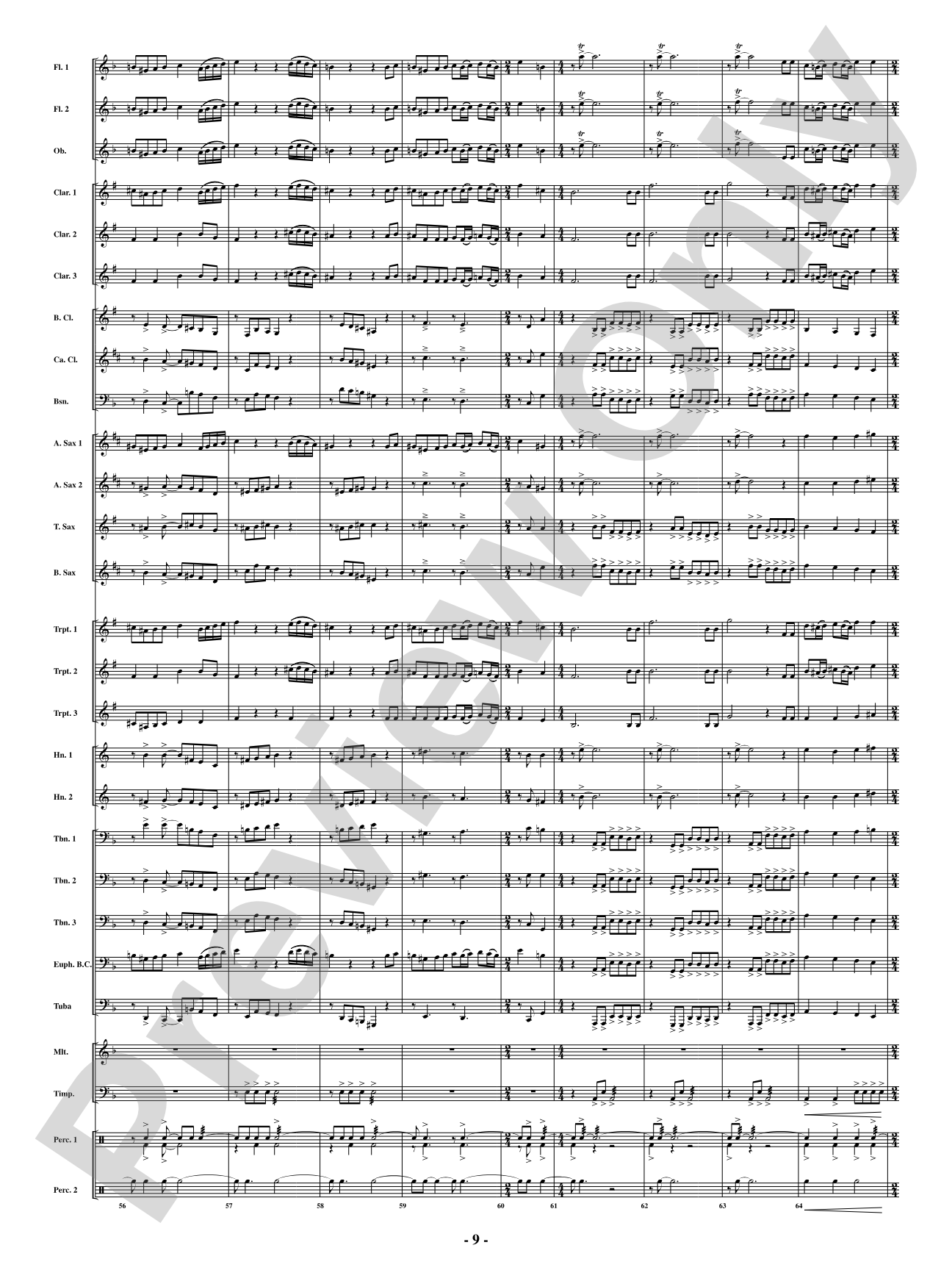 Patapan: Concert Band Conductor Score & Parts