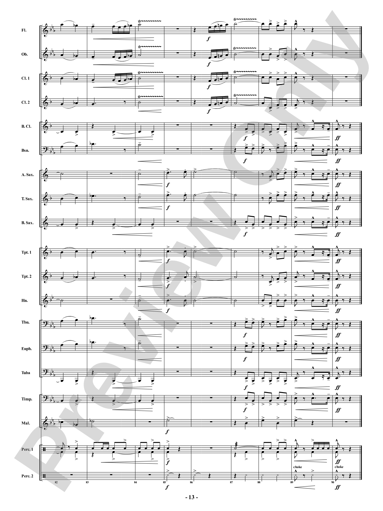 Freedom's Banner - March: Concert Band Conductor Score & Parts