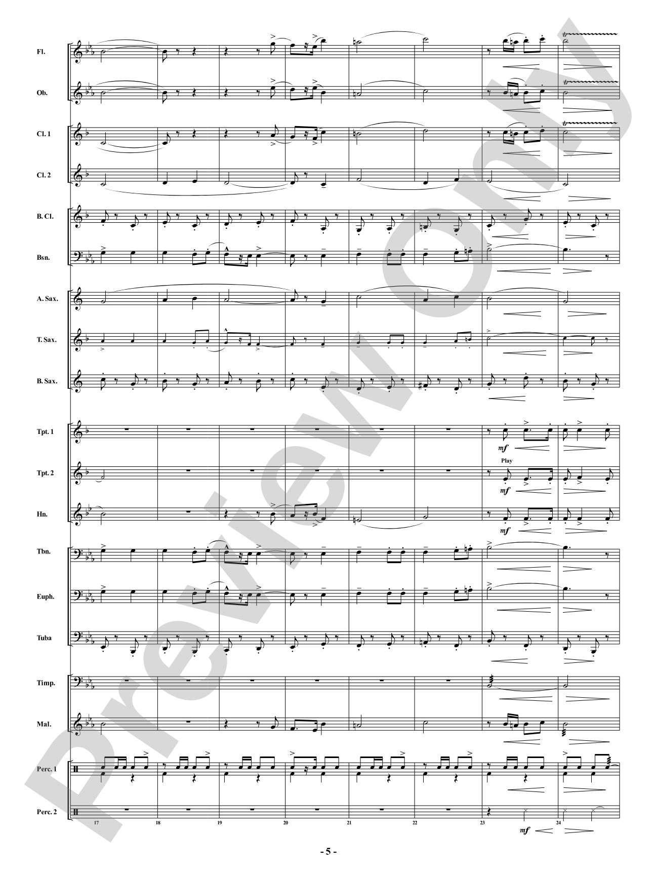 Freedom's Banner - March: Concert Band Conductor Score & Parts