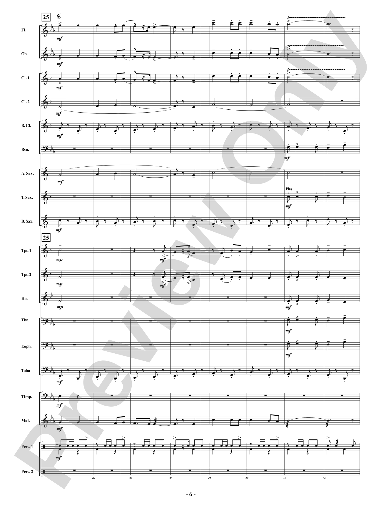 Freedom's Banner - March: Concert Band Conductor Score & Parts