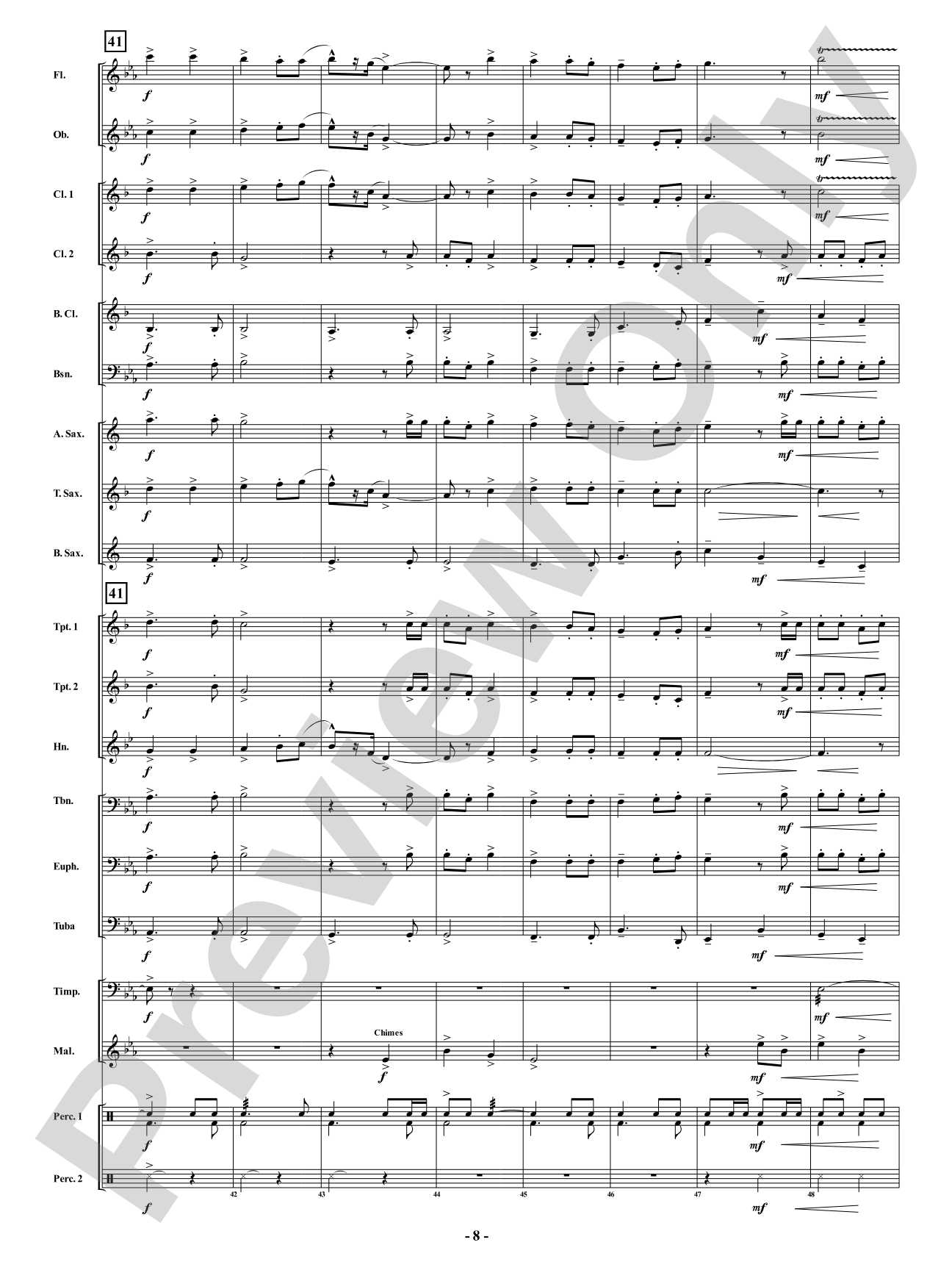 Freedom's Banner - March: Concert Band Conductor Score & Parts