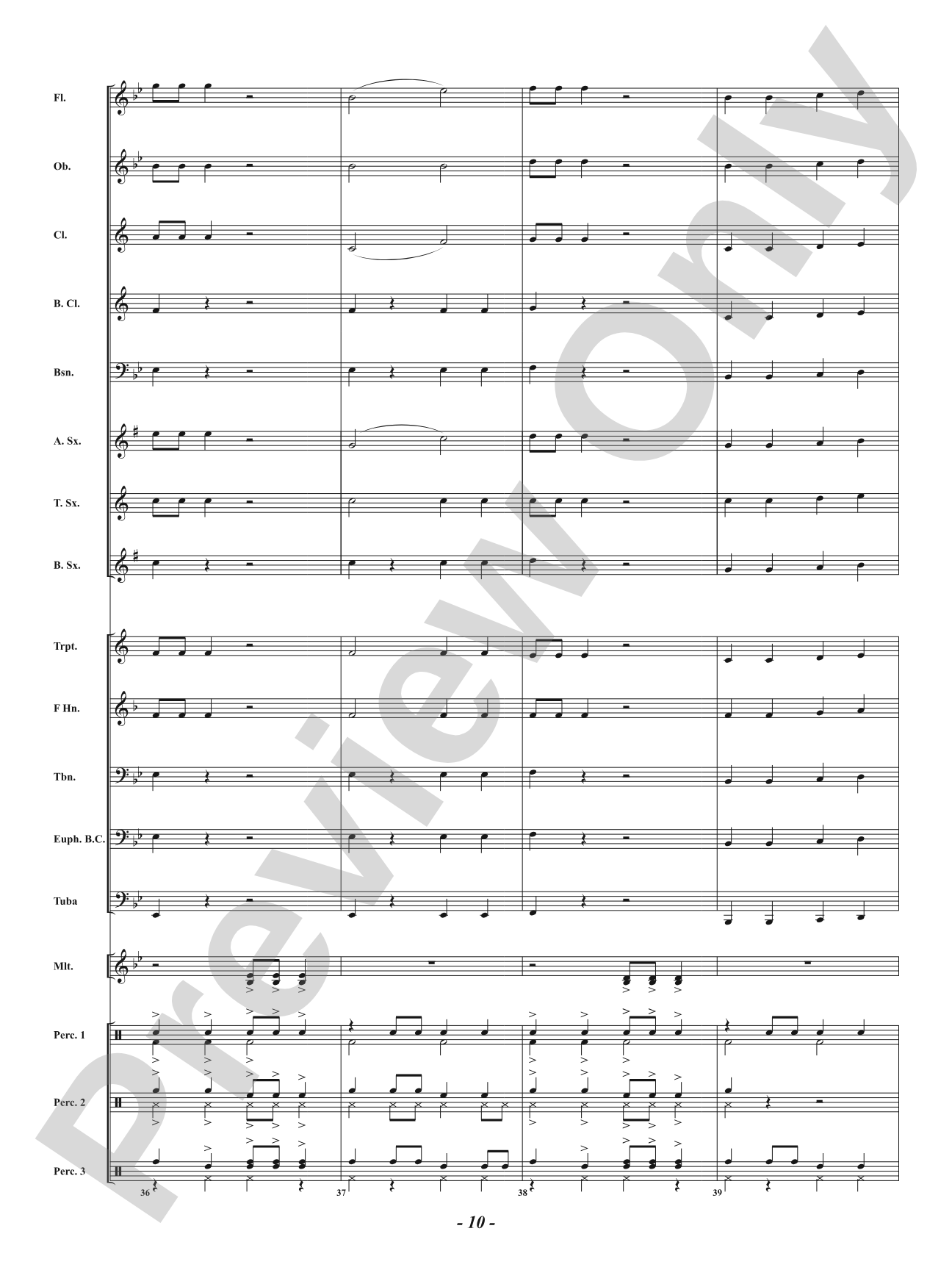 Chase the Heat: Concert Band Conductor Score & Parts