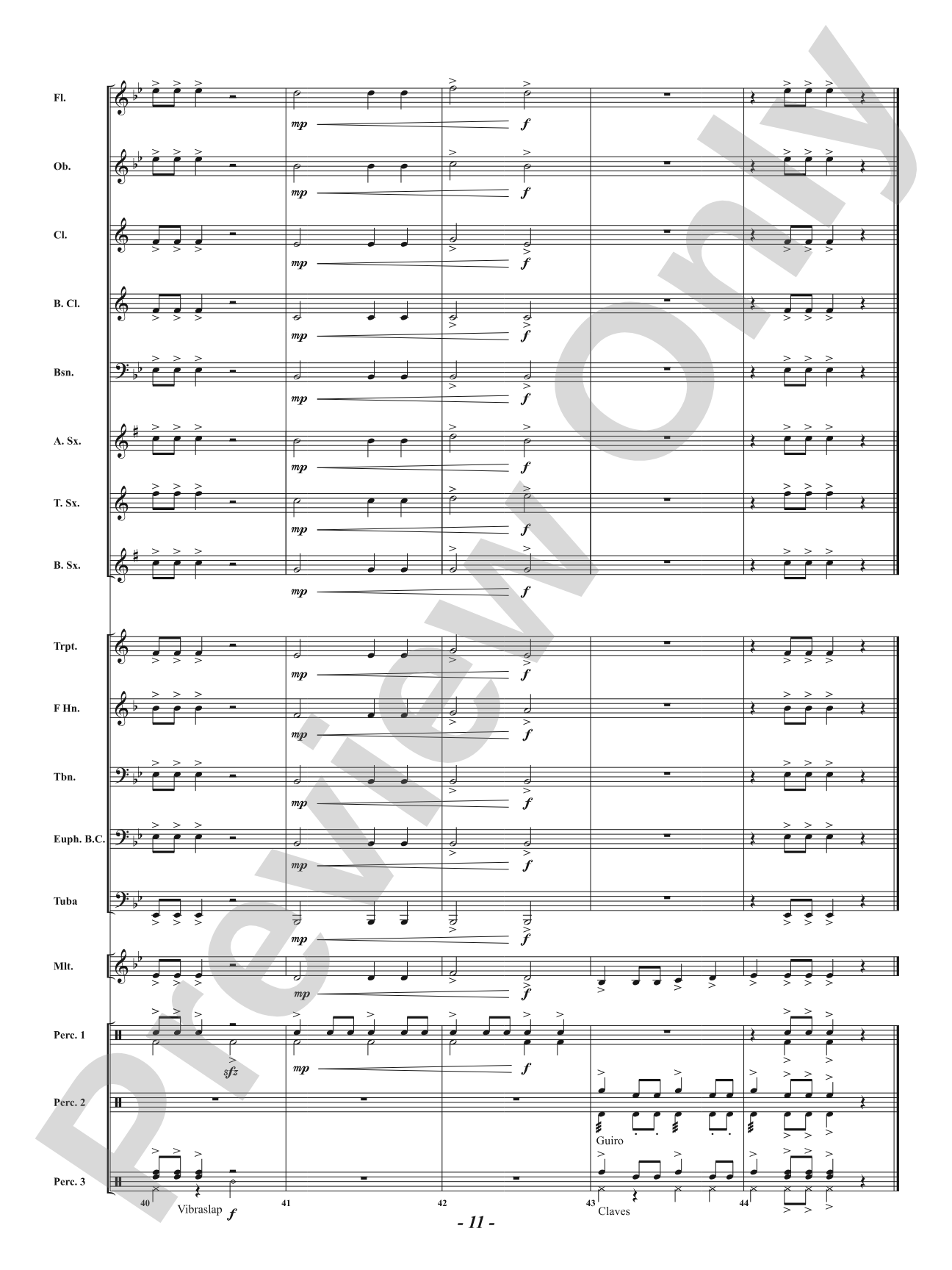Chase the Heat: Concert Band Conductor Score & Parts