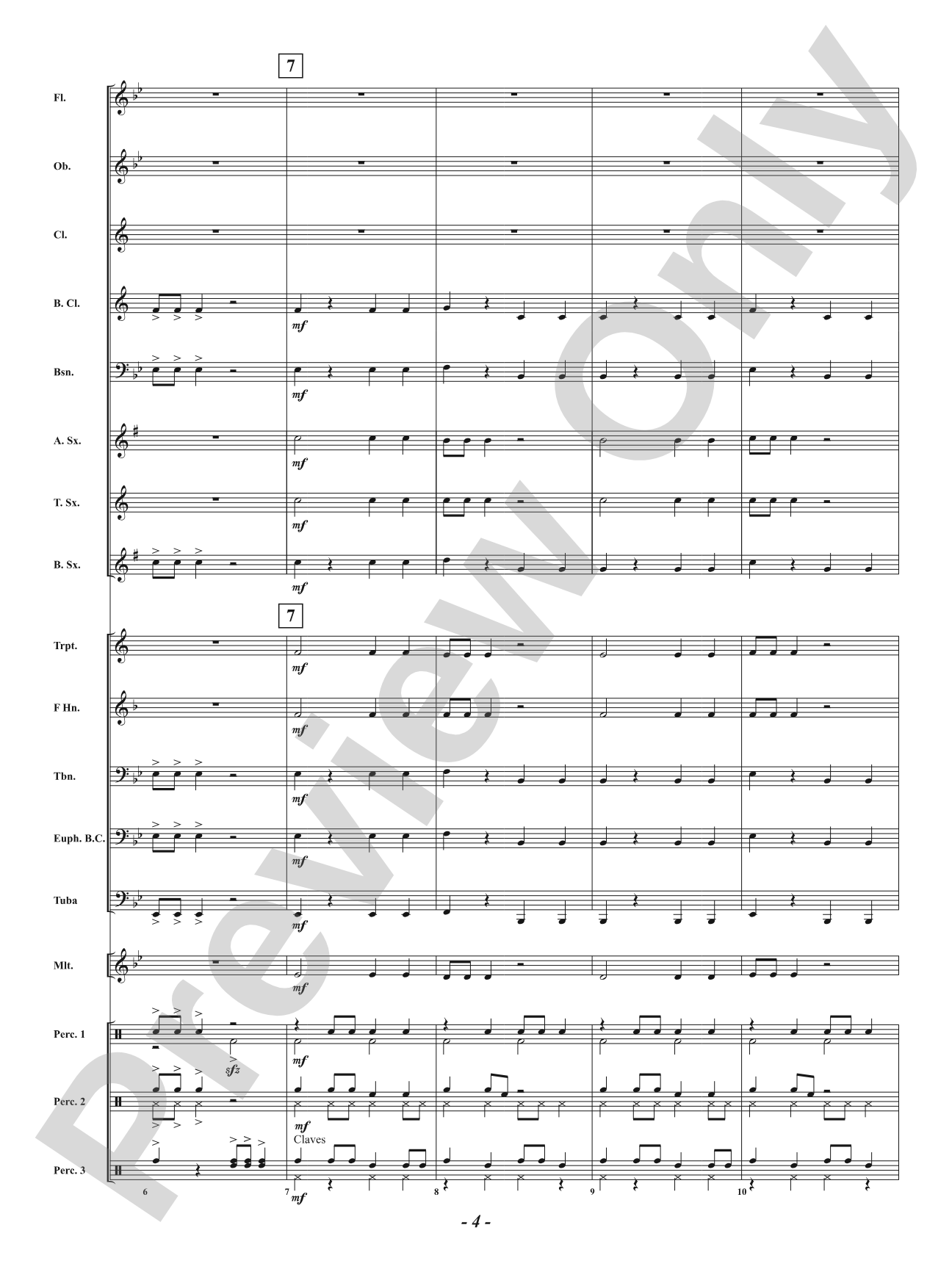 Chase the Heat: Concert Band Conductor Score & Parts