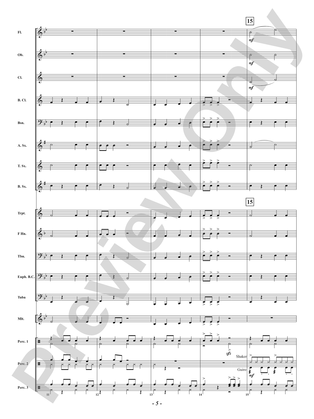 Chase the Heat: Concert Band Conductor Score & Parts