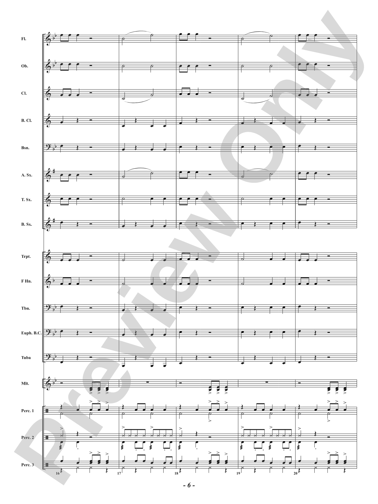 Chase the Heat: Concert Band Conductor Score & Parts