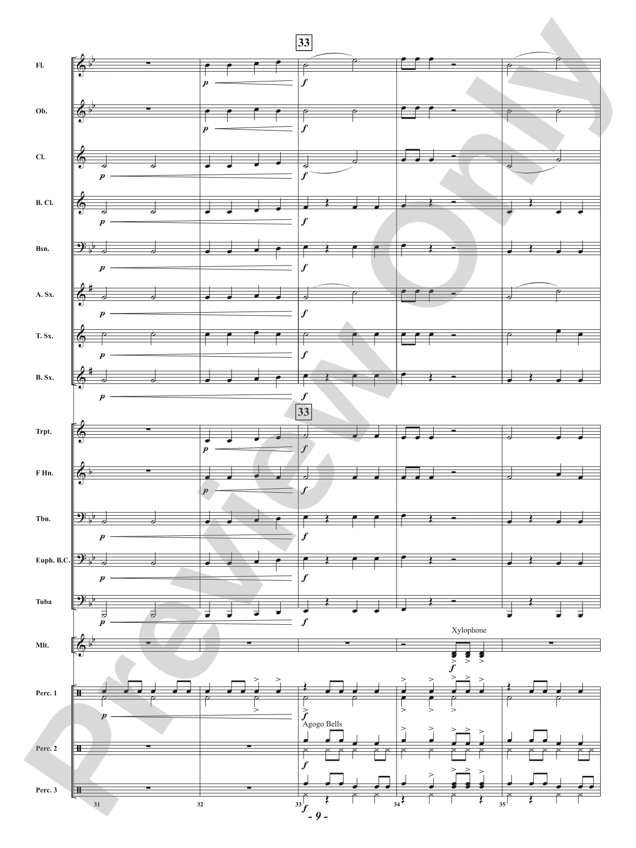 Chase the Heat: Concert Band Conductor Score & Parts