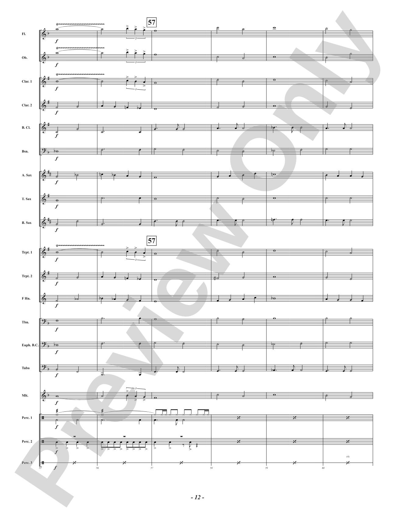 Noche de Paz - Silent Night: Concert Band Conductor Score & Parts