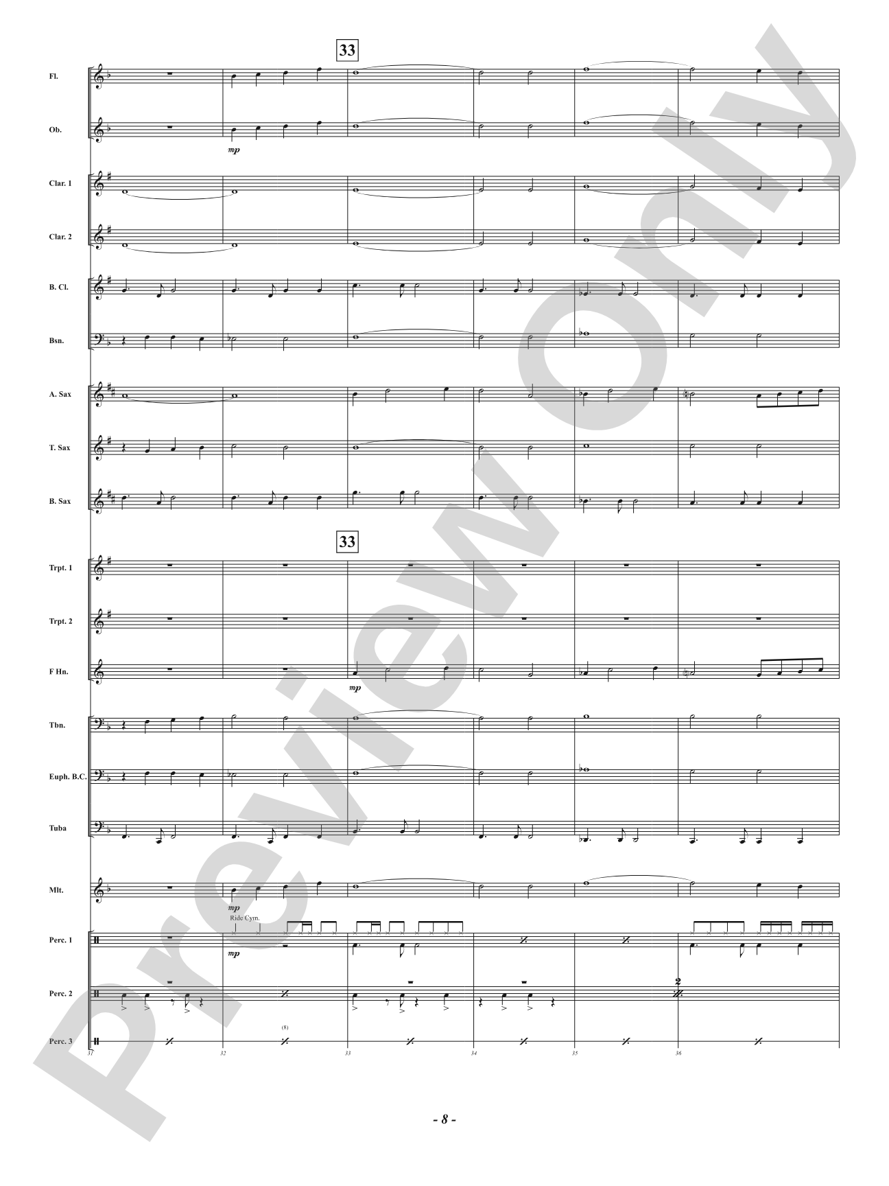 Noche de Paz - Silent Night: Concert Band Conductor Score & Parts