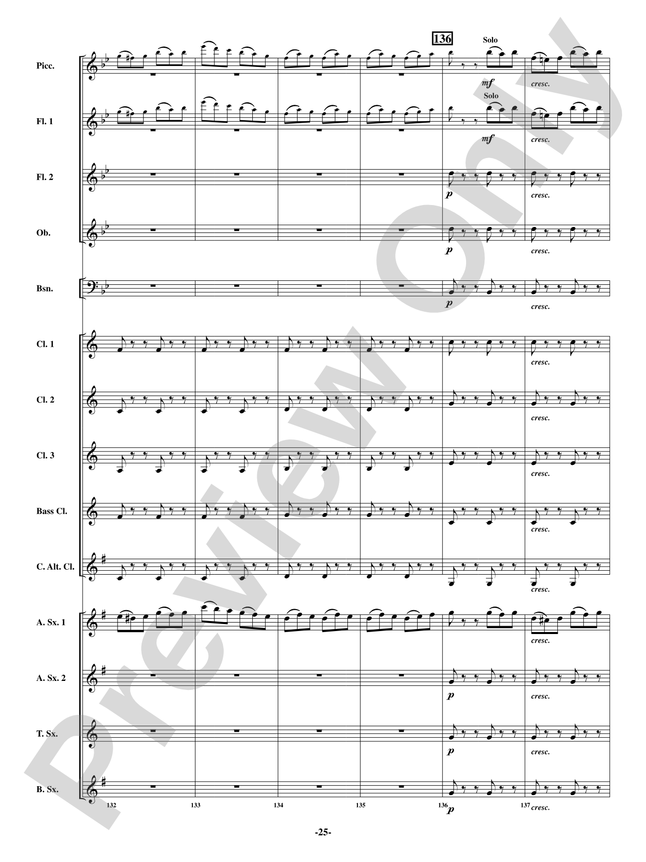 Scene - From <i>The Barber of Seville</i>: Woodwind Ensemble Conductor Score & Parts