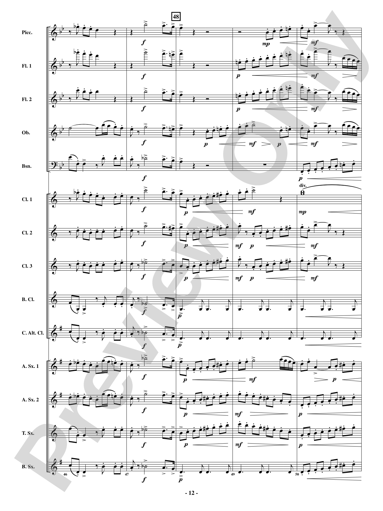 Finale - From <i>The Barber of Seville</i>: Woodwind Ensemble Conductor Score & Parts