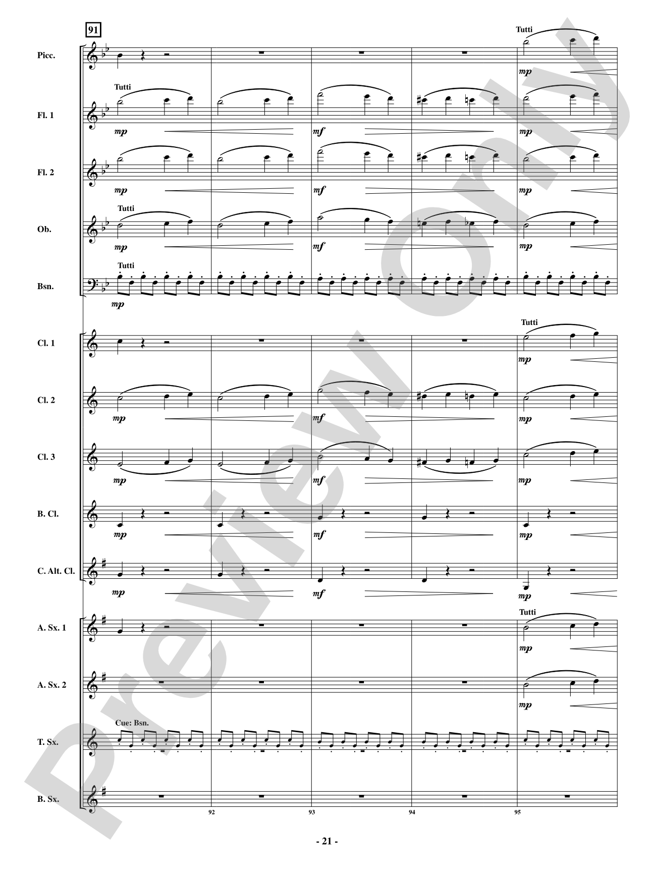Finale - From <i>The Barber of Seville</i>: Woodwind Ensemble Conductor Score & Parts