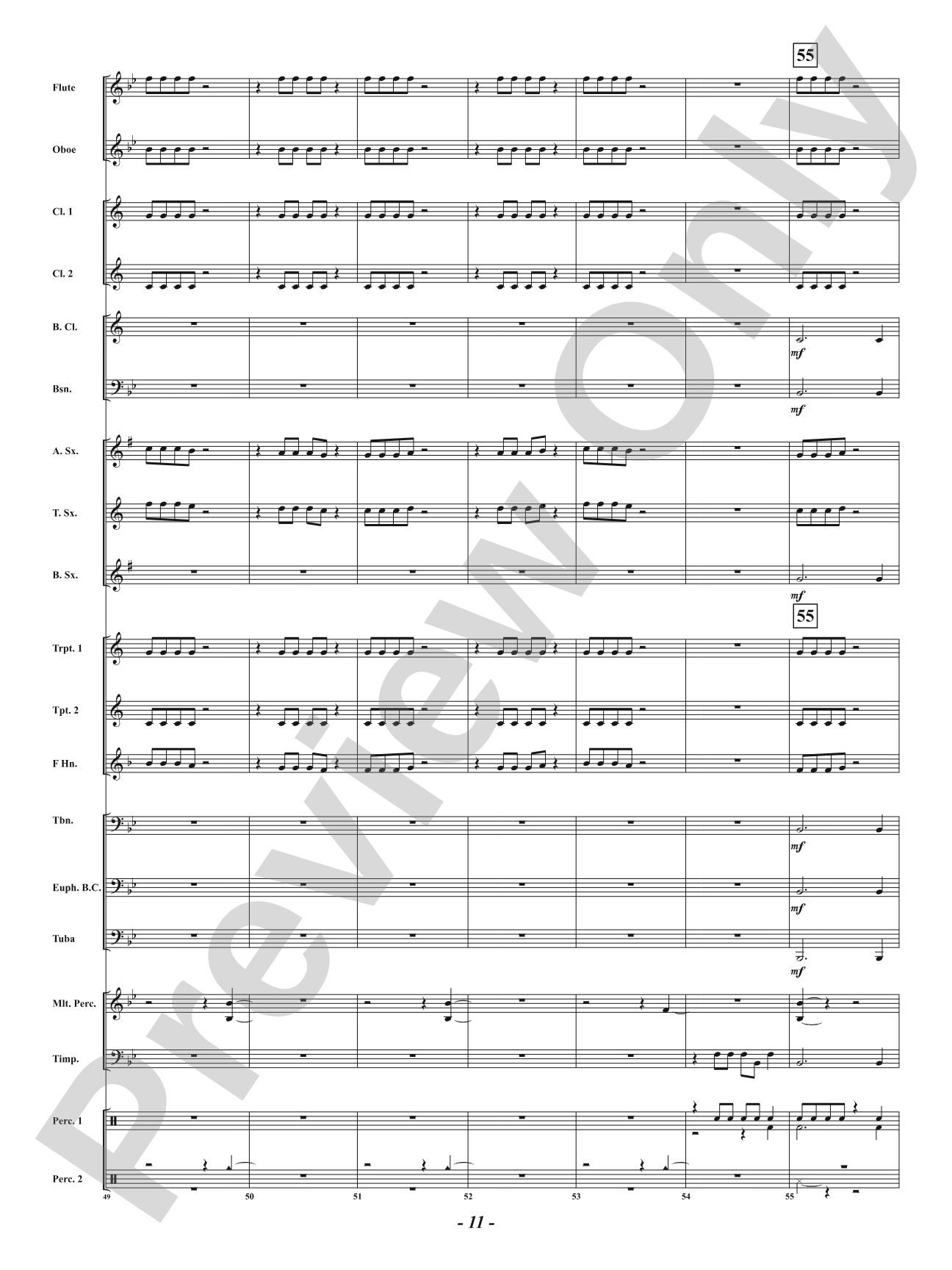 Firebolt: Concert Band Conductor Score & Parts