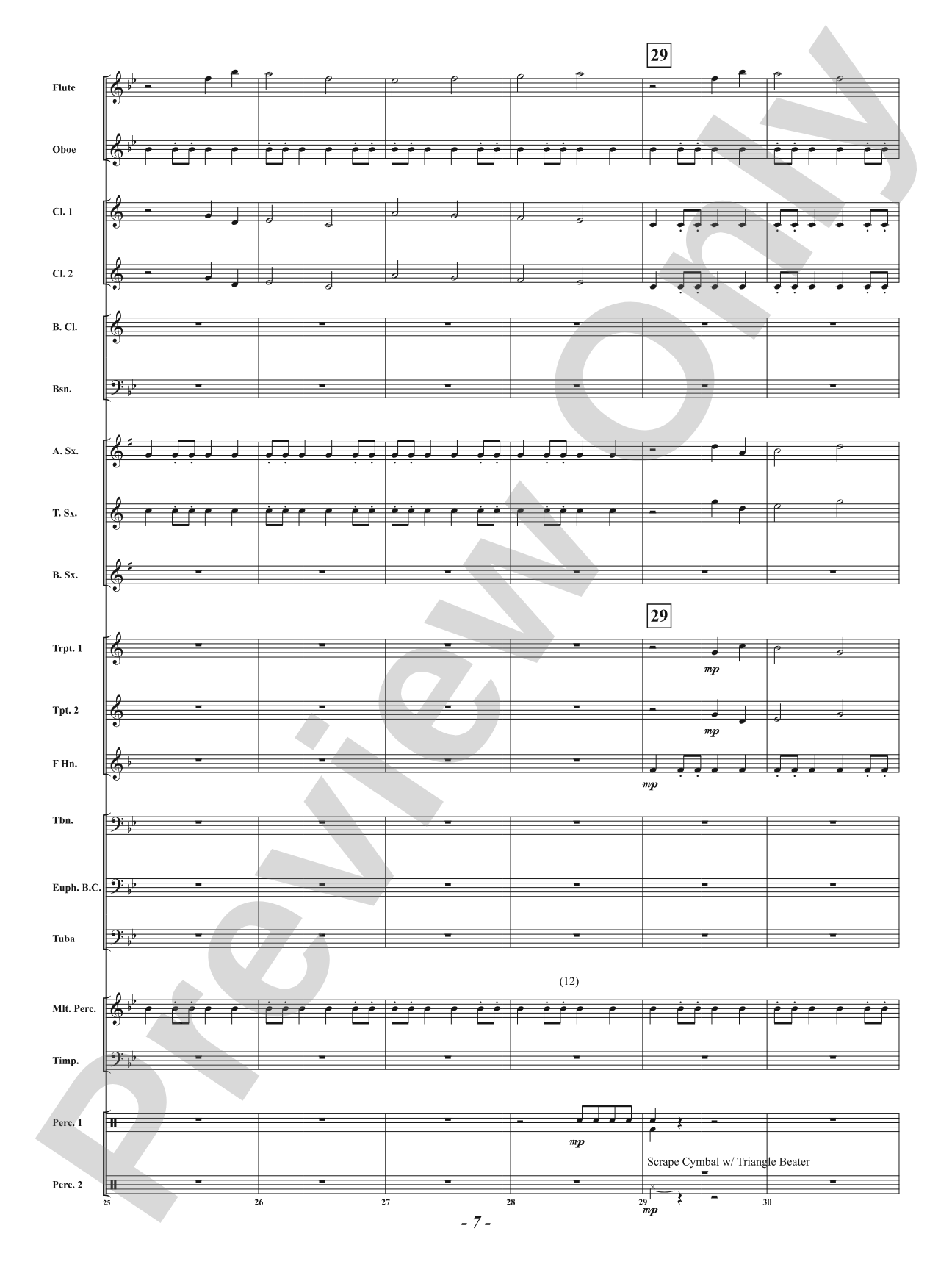 Firebolt: Concert Band Conductor Score & Parts
