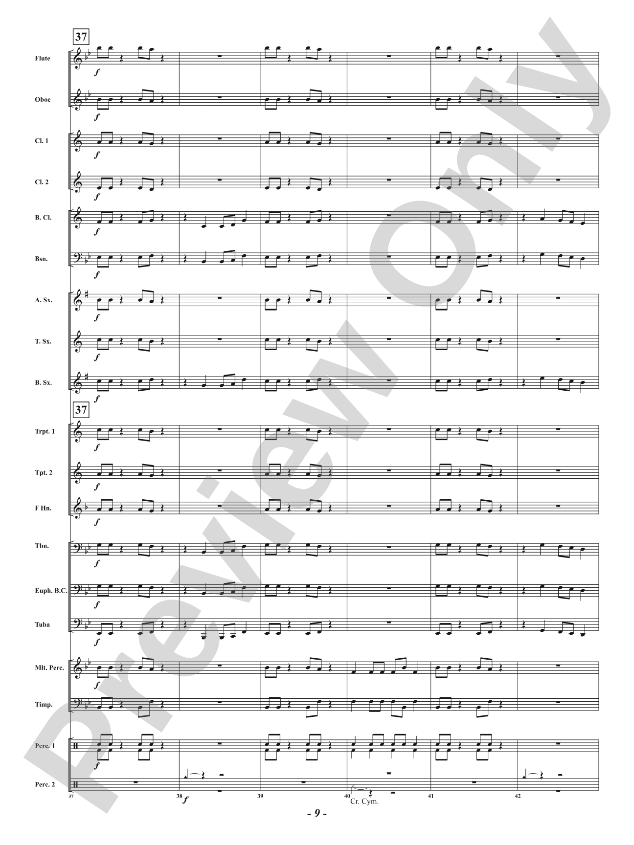 Firebolt: Concert Band Conductor Score & Parts