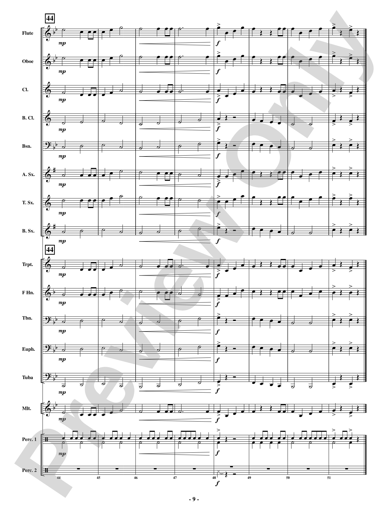 Sandcastle March: Concert Band Conductor Score & Parts