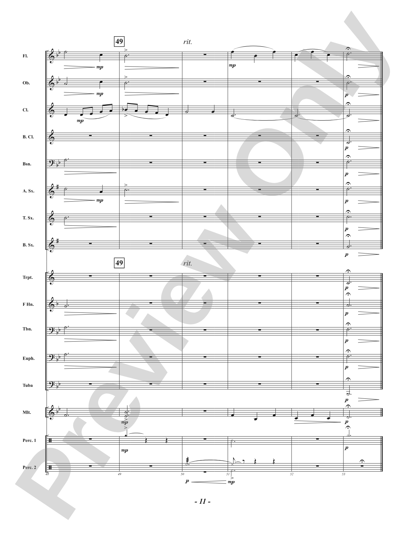 Shimmering Stars: Concert Band Conductor Score & Parts