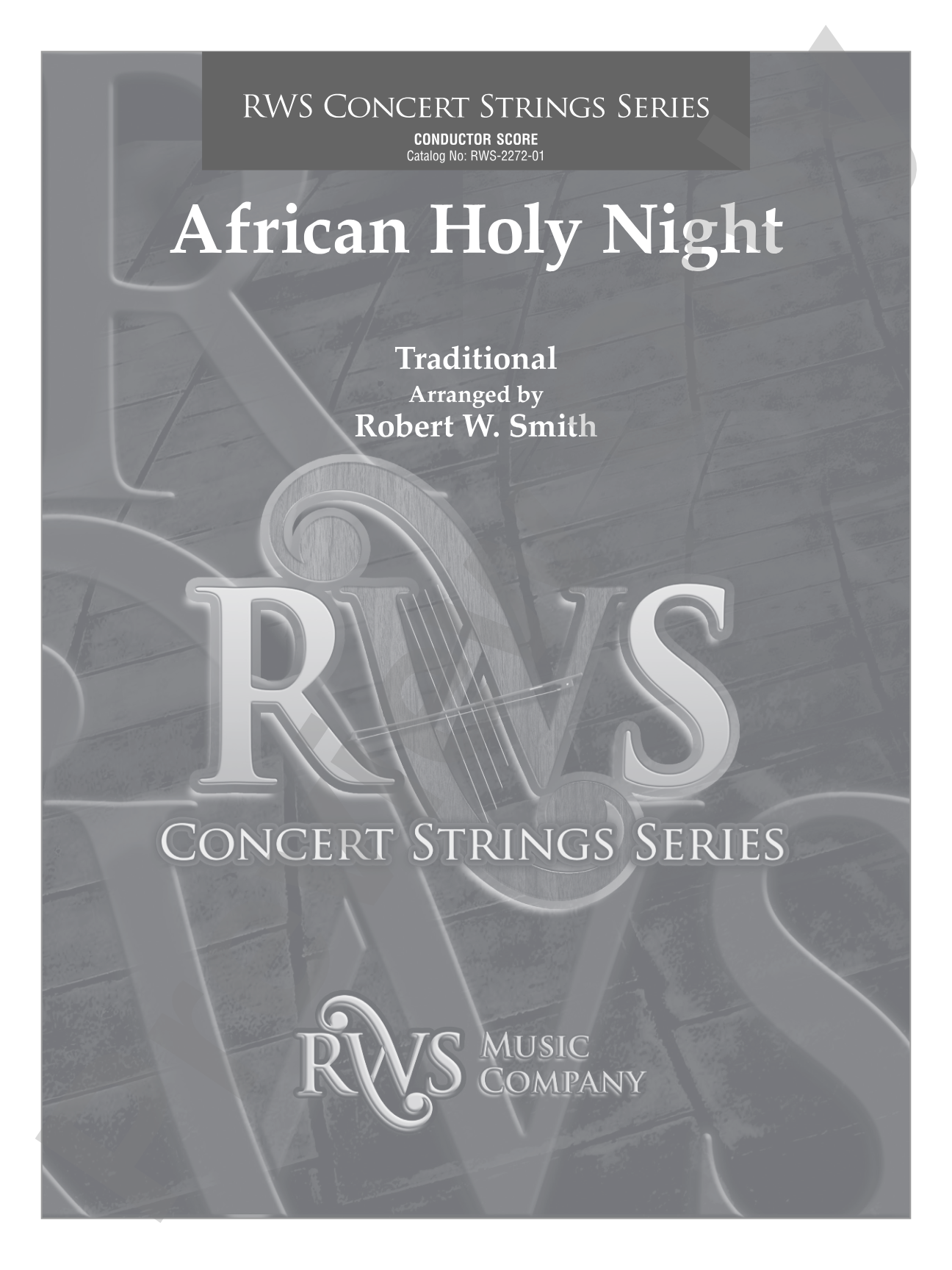 African Holy Night: String Orchestra Conductor Score & Parts