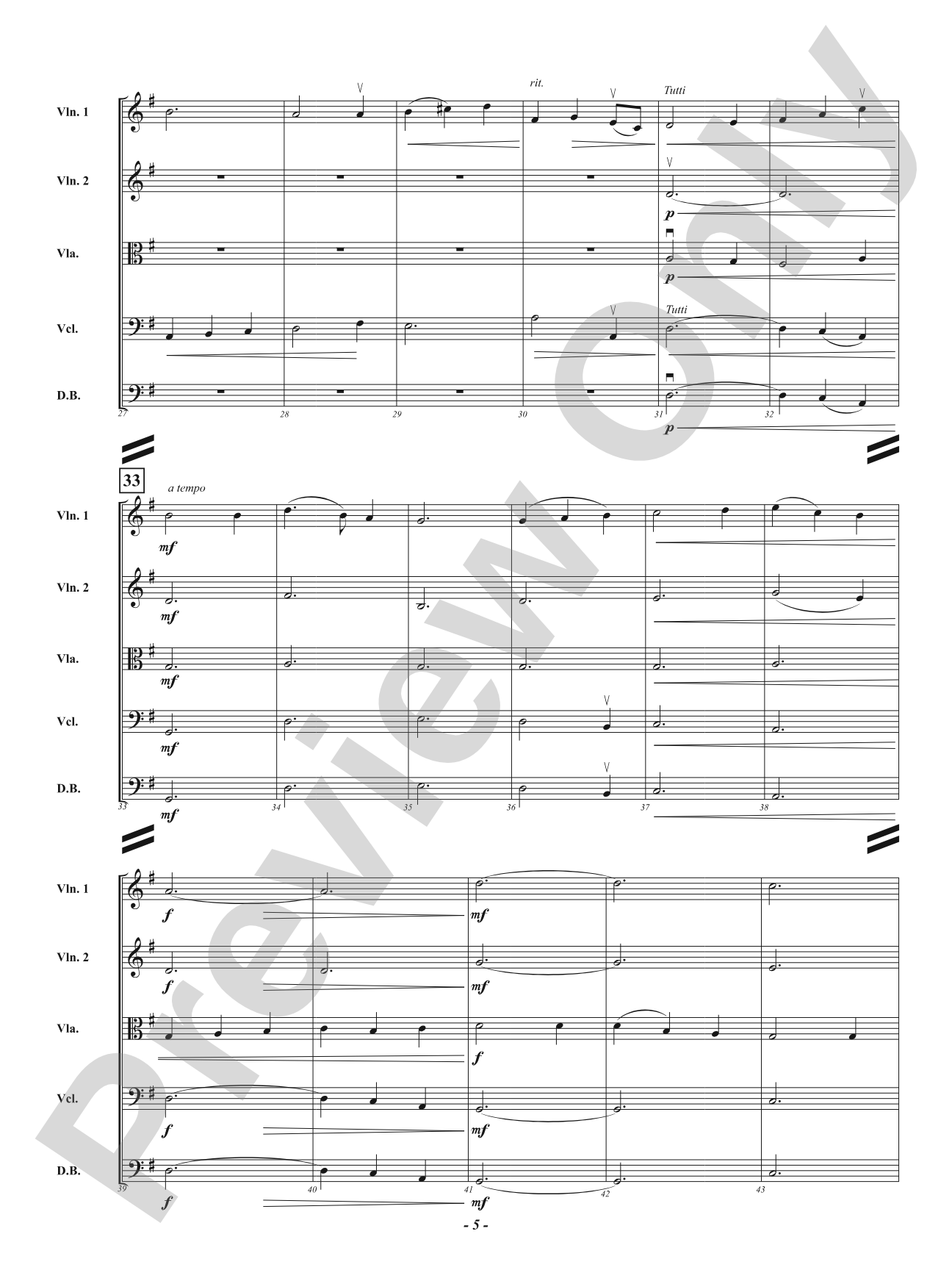 Hymn for the Discouraged - Turn Your Eyes Upon Jesus: String Orchestra Conductor Score & Parts