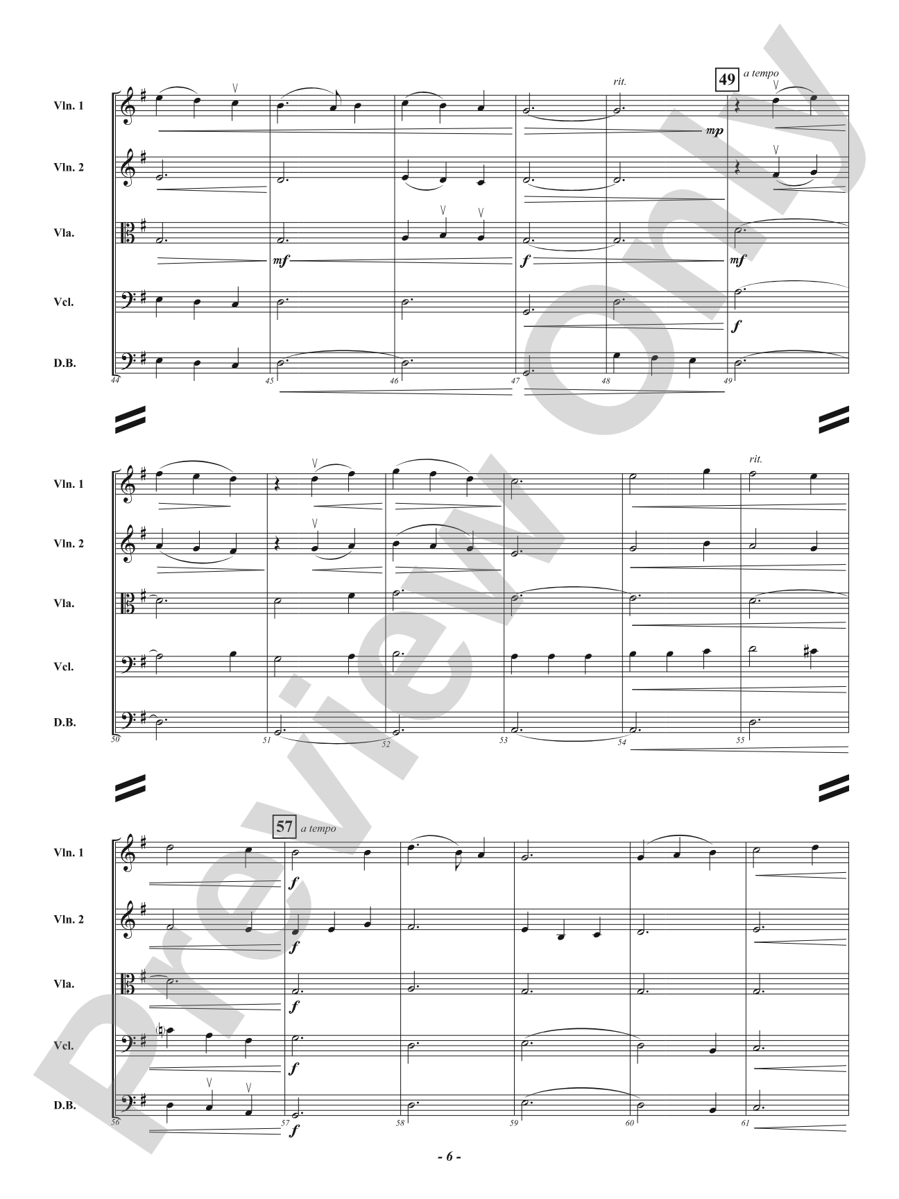 Hymn for the Discouraged - Turn Your Eyes Upon Jesus: String Orchestra Conductor Score & Parts