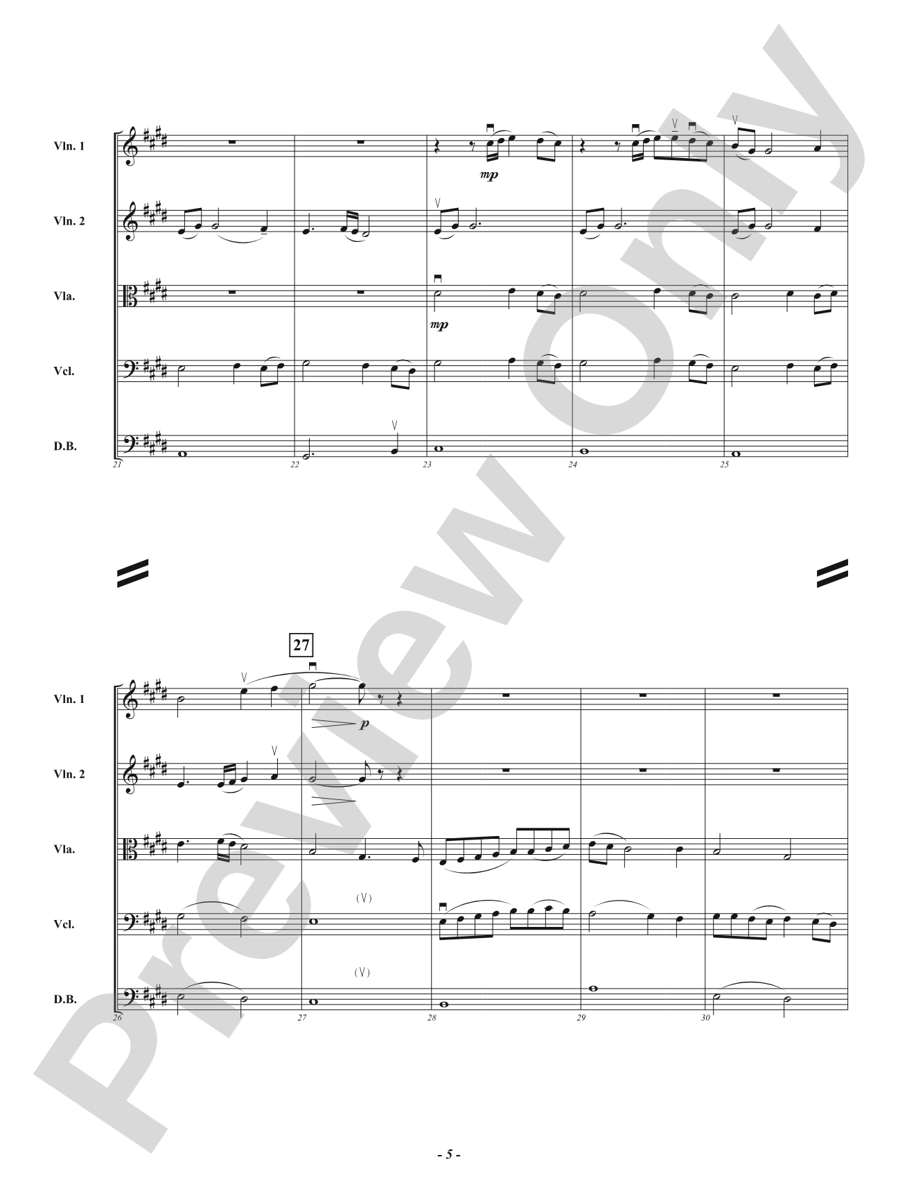 Origin Story: String Orchestra Conductor Score & Parts