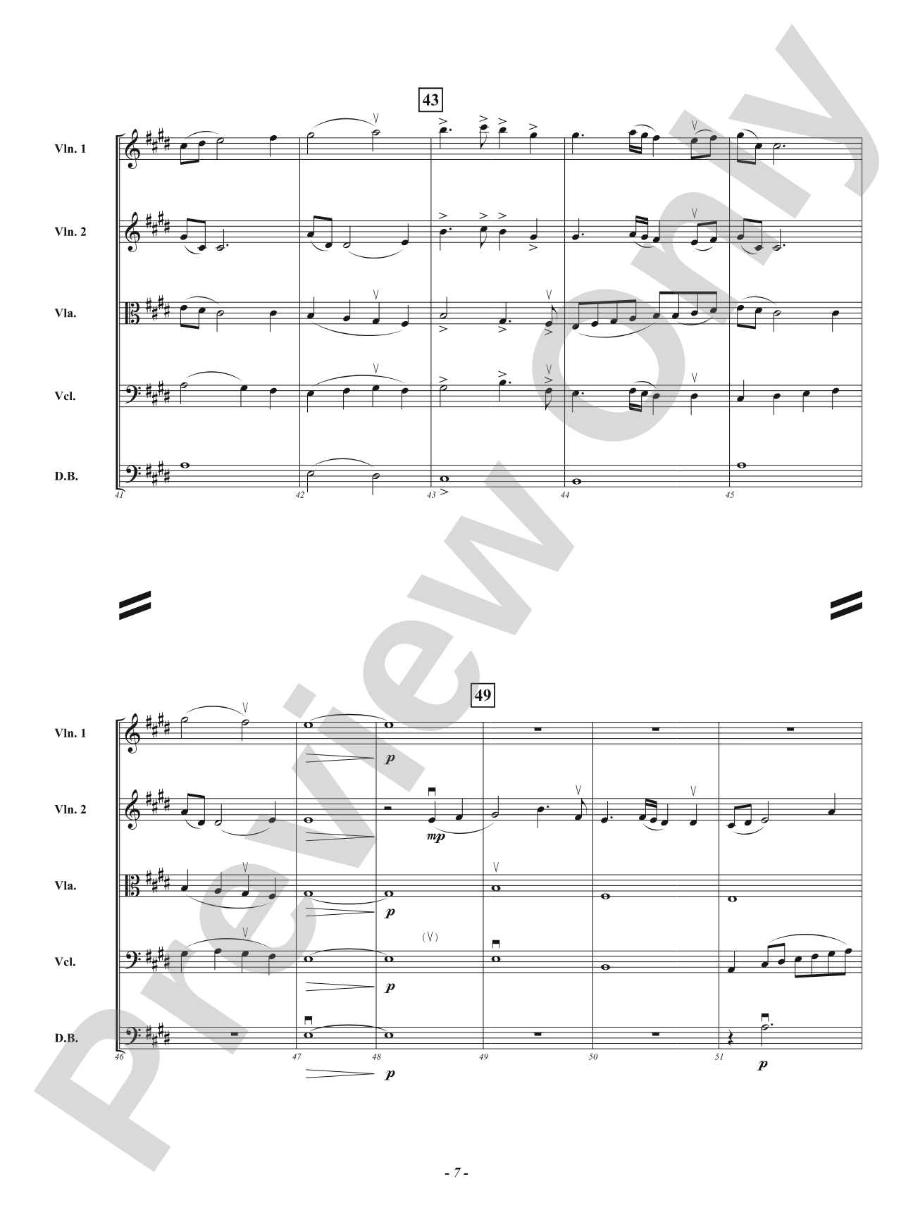Origin Story: String Orchestra Conductor Score & Parts
