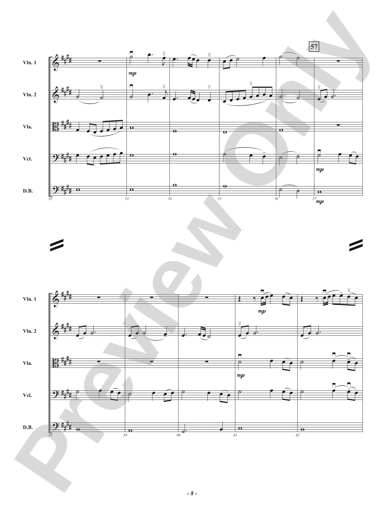 Origin Story: String Orchestra Conductor Score & Parts