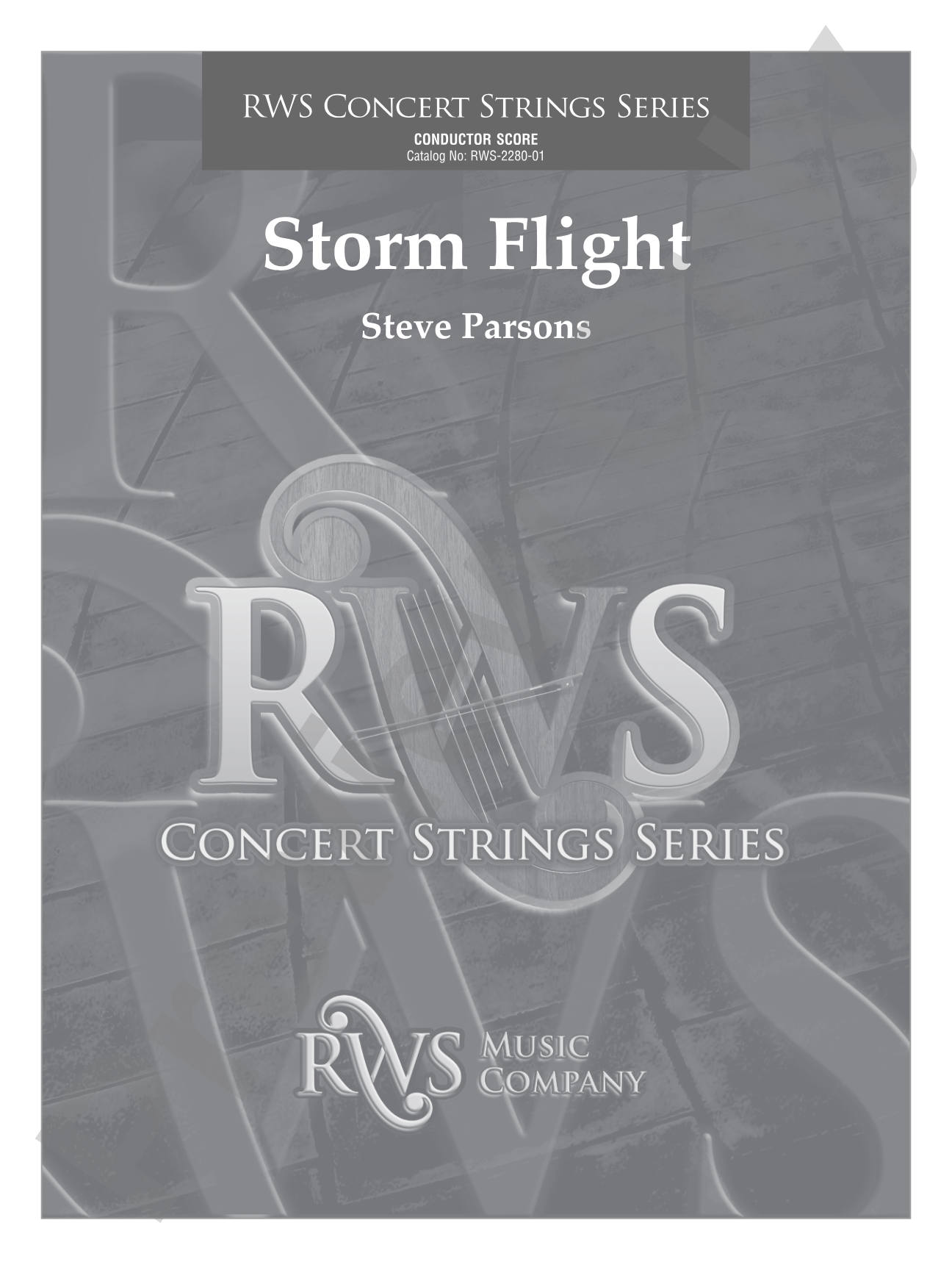 Storm Flight: String Orchestra Conductor Score & Parts